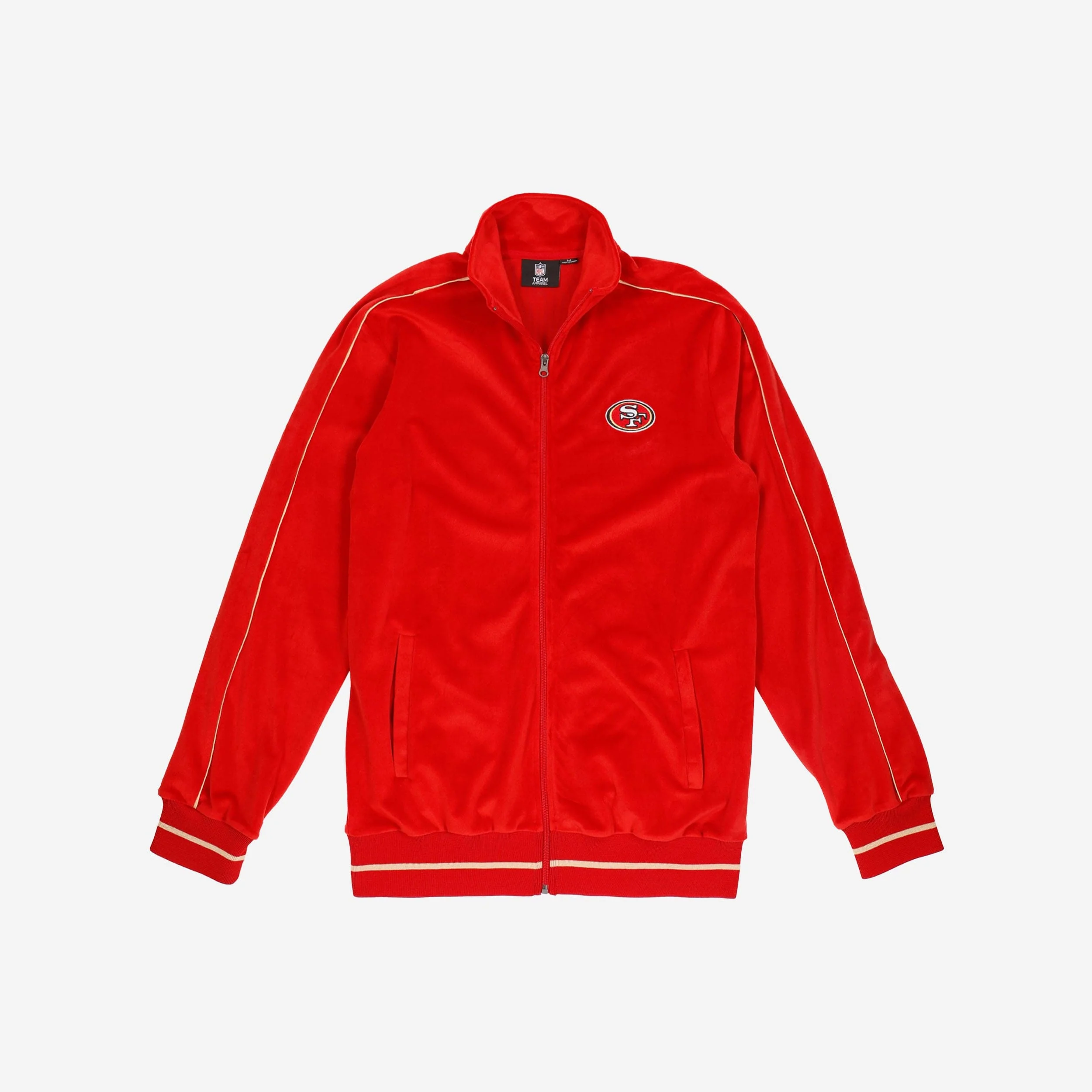 San Francisco 49ers Velour Zip Up Top - Image 6