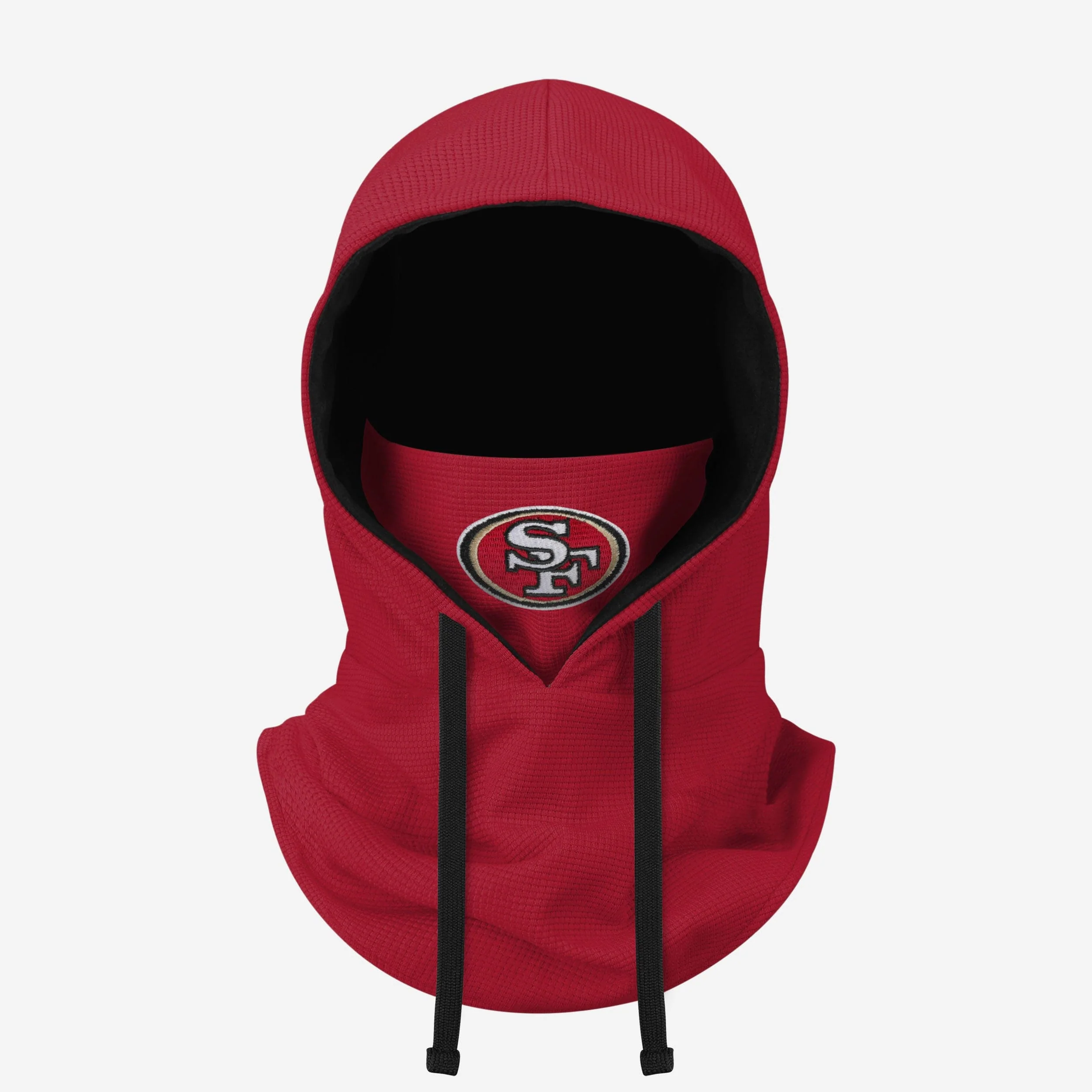 San Francisco 49ers Waffle Drawstring Hooded Gaiter