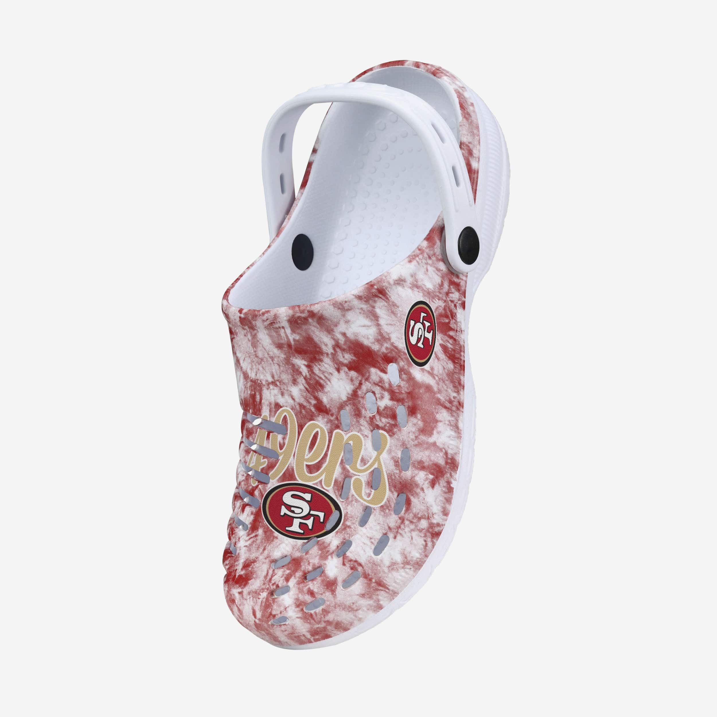 San Francisco 49ers Womens Cloudie Clog With Strap - Image 2
