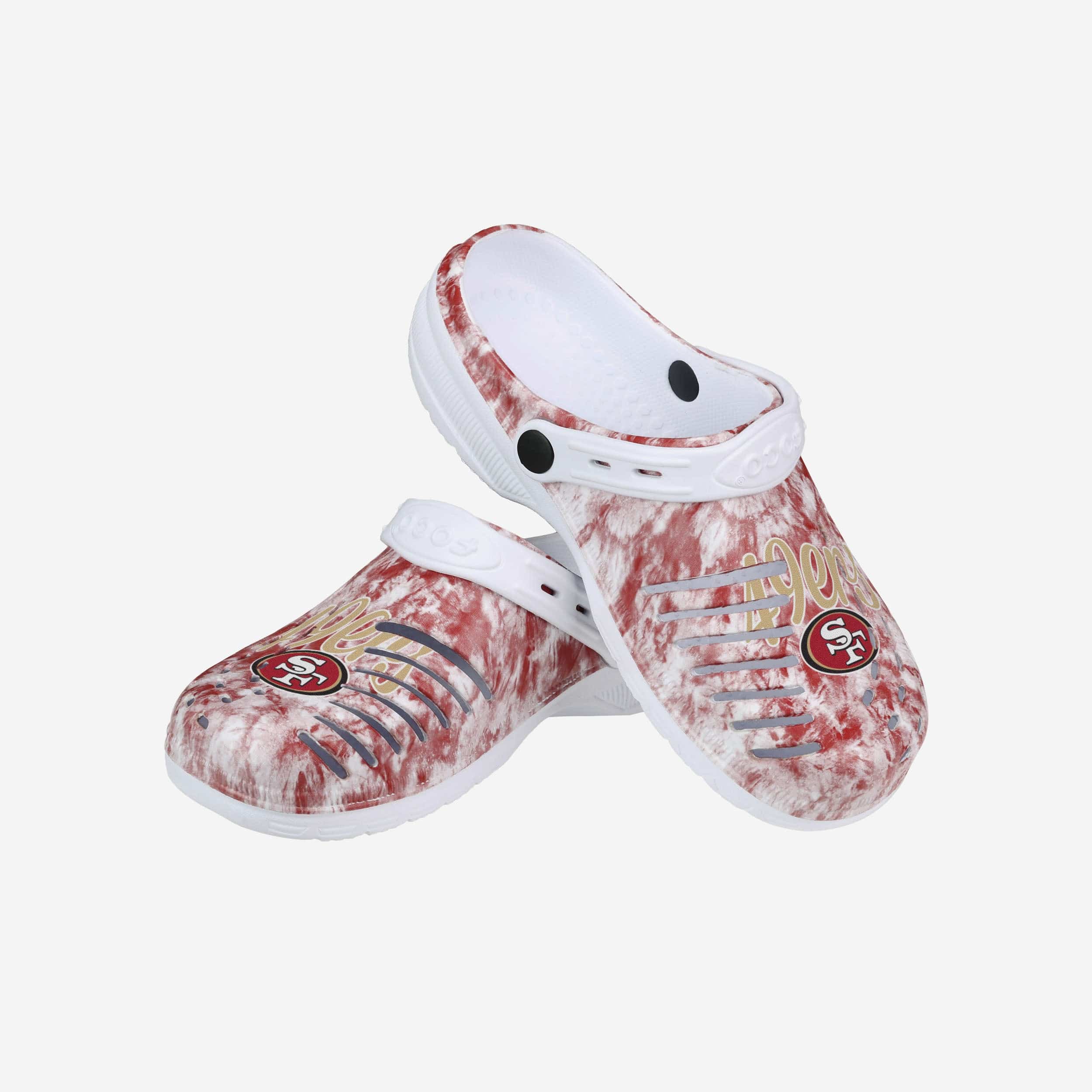 San Francisco 49ers Womens Cloudie Clog With Strap - Image 3