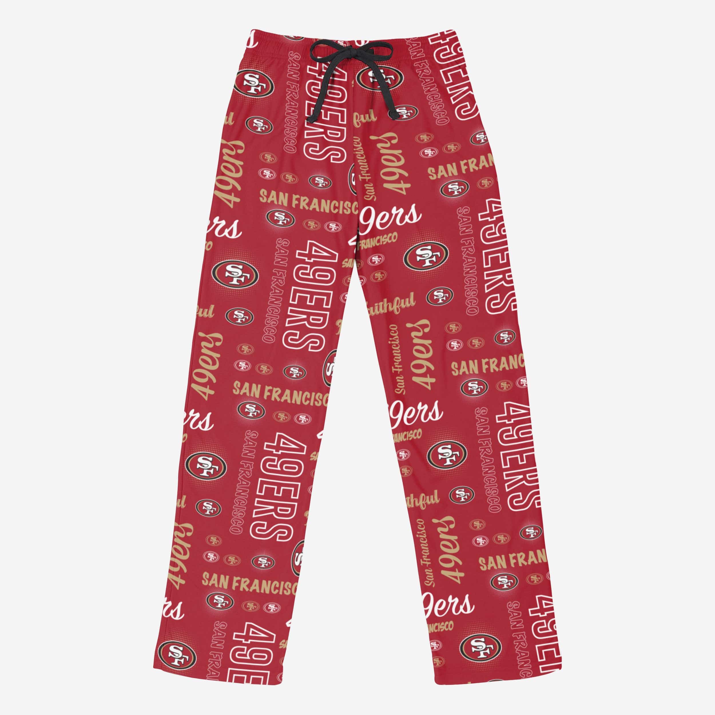 San Francisco 49ers Womens Mini Print Lounge Pants - Image 4