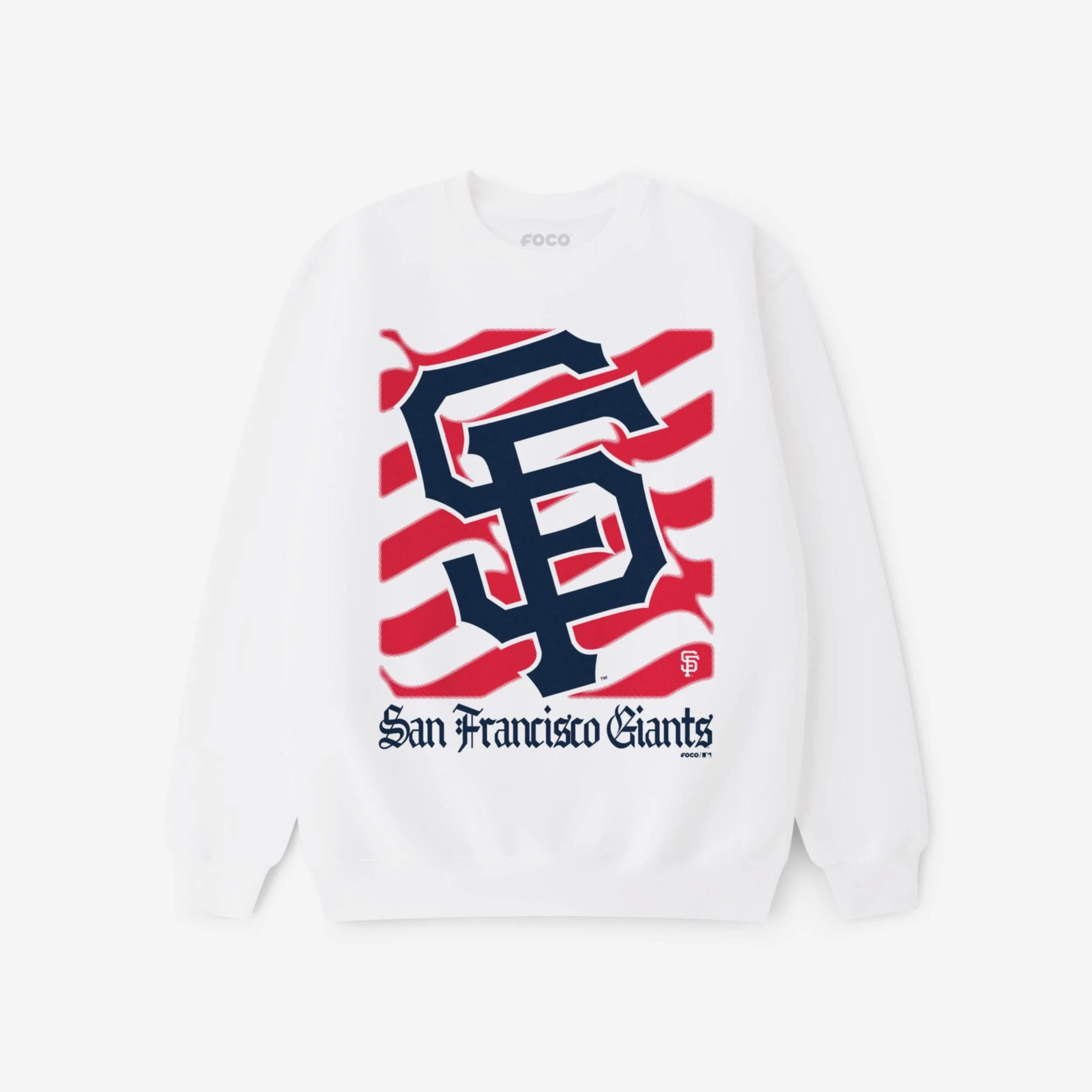 San Francisco Giants American Heritage Wordmark Crew Neck Sweatshirt