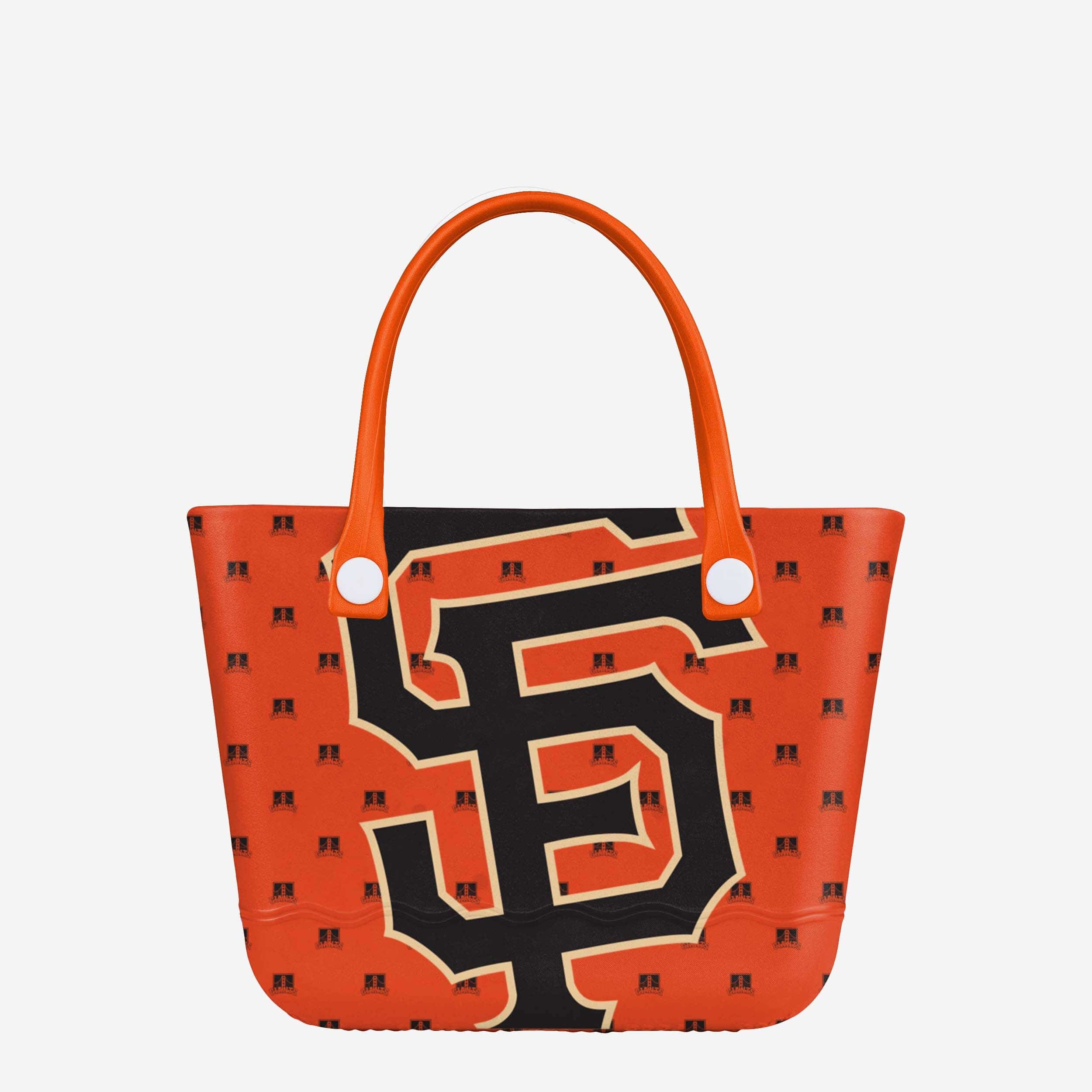 San Francisco Giants Big Logo Mini Print Tailgate Tote Bag