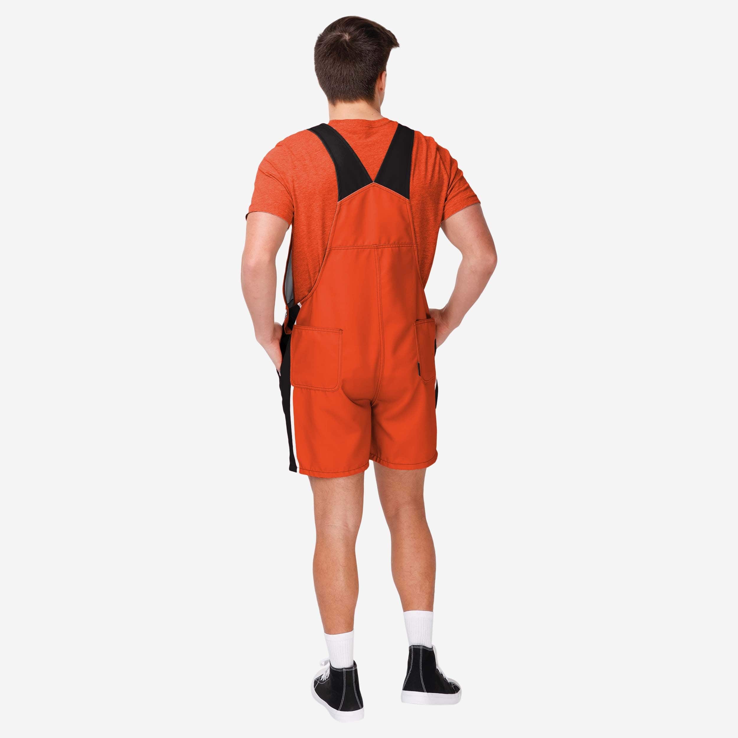 San Francisco Giants Mens Team Stripe Bib Shortalls - Image 2