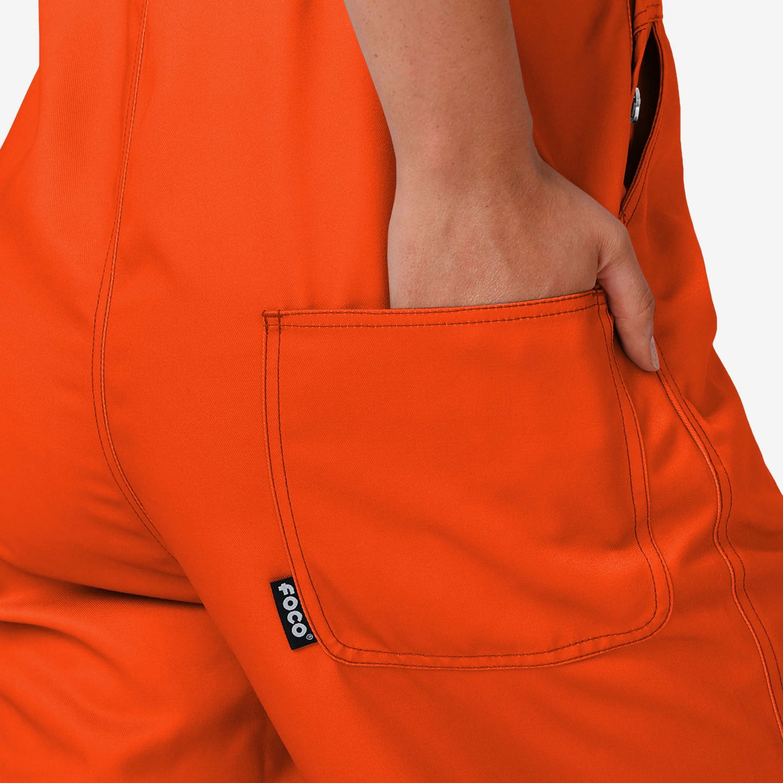 San Francisco Giants Womens Big Logo Bib Overalls - Image 6
