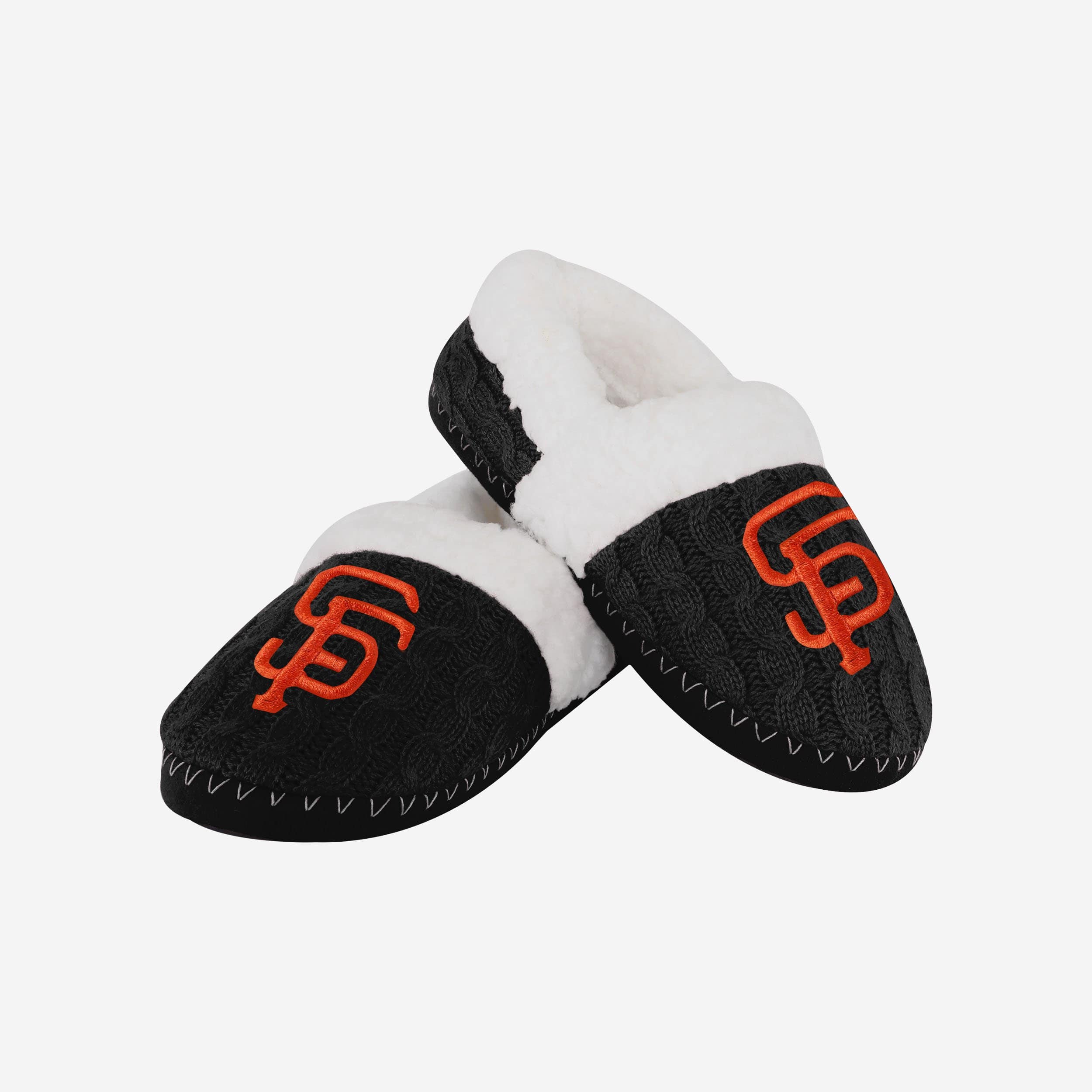 San Francisco Giants Womens Team Color Moccasin Slipper - Image 4