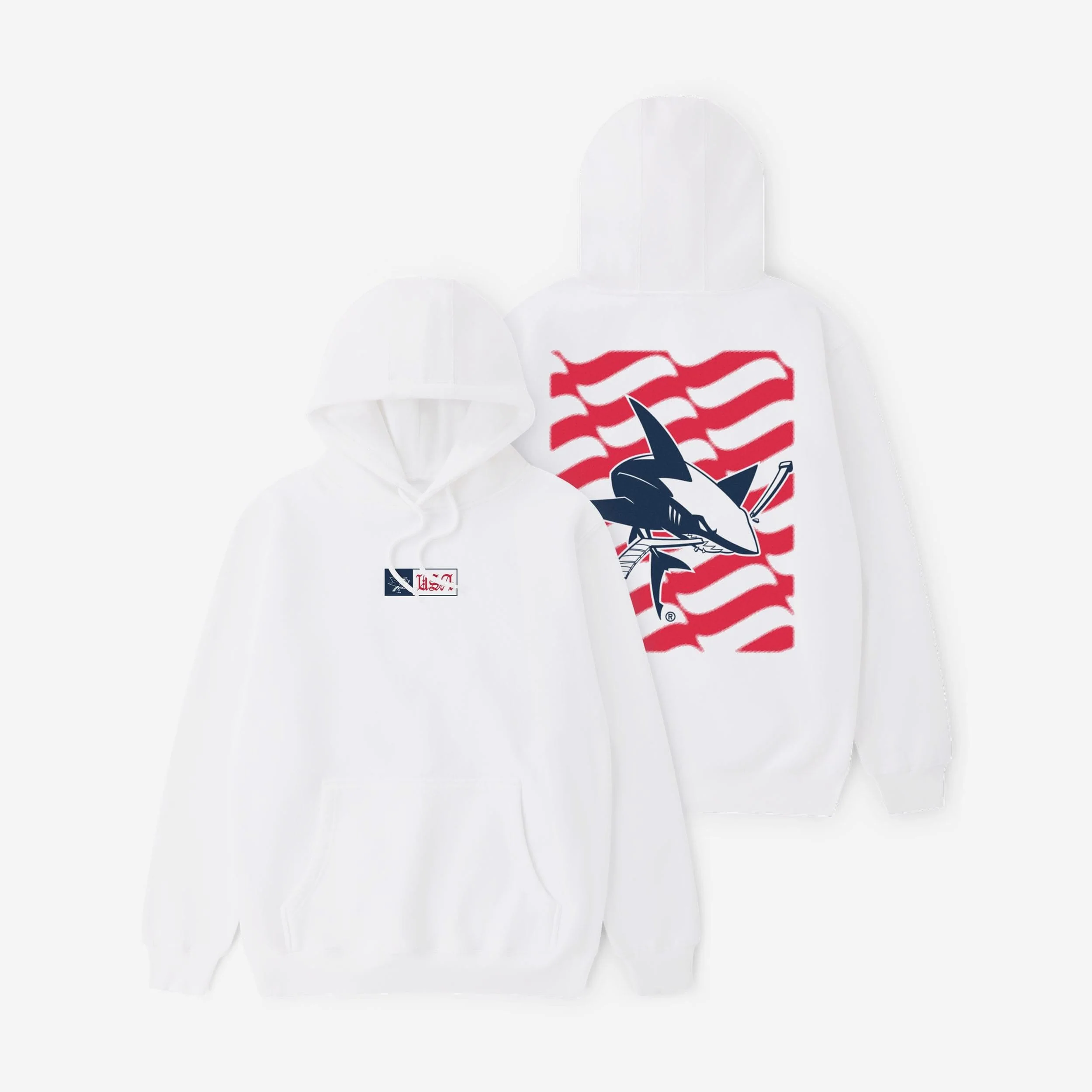 San Jose Sharks American Heritage Hoodie