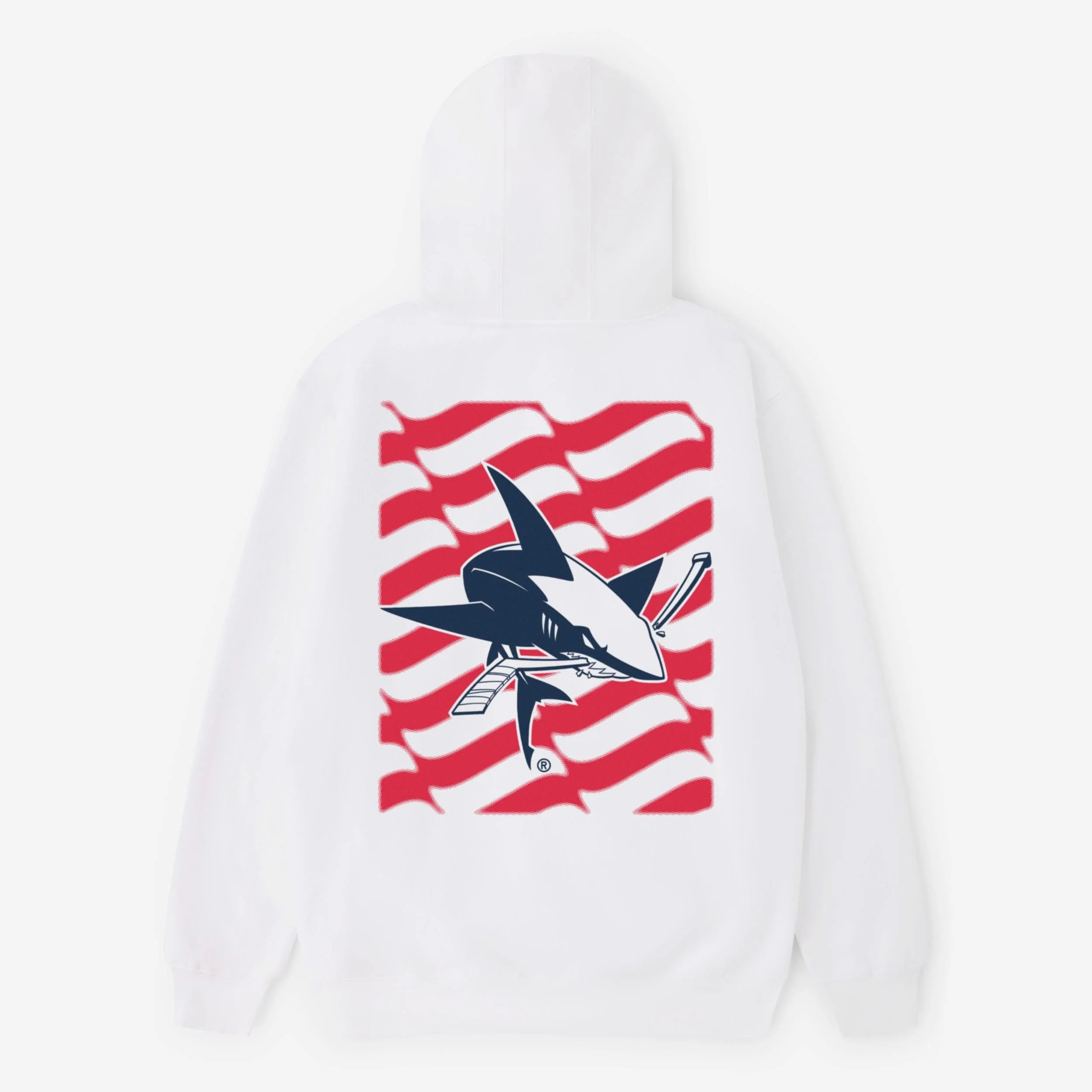 San Jose Sharks American Heritage Hoodie - Image 2