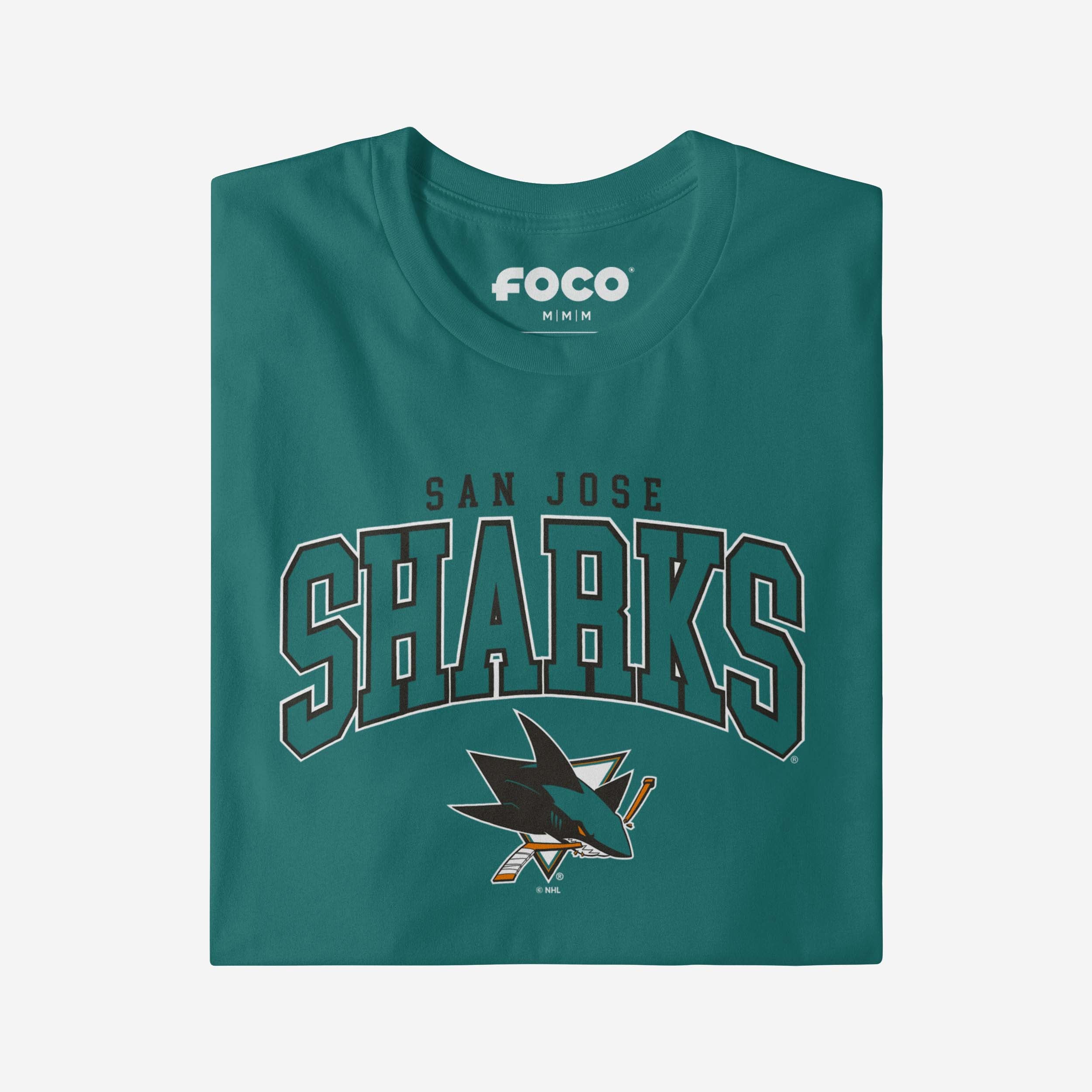 San Jose Sharks Classic Logo T-Shirt - Image 3
