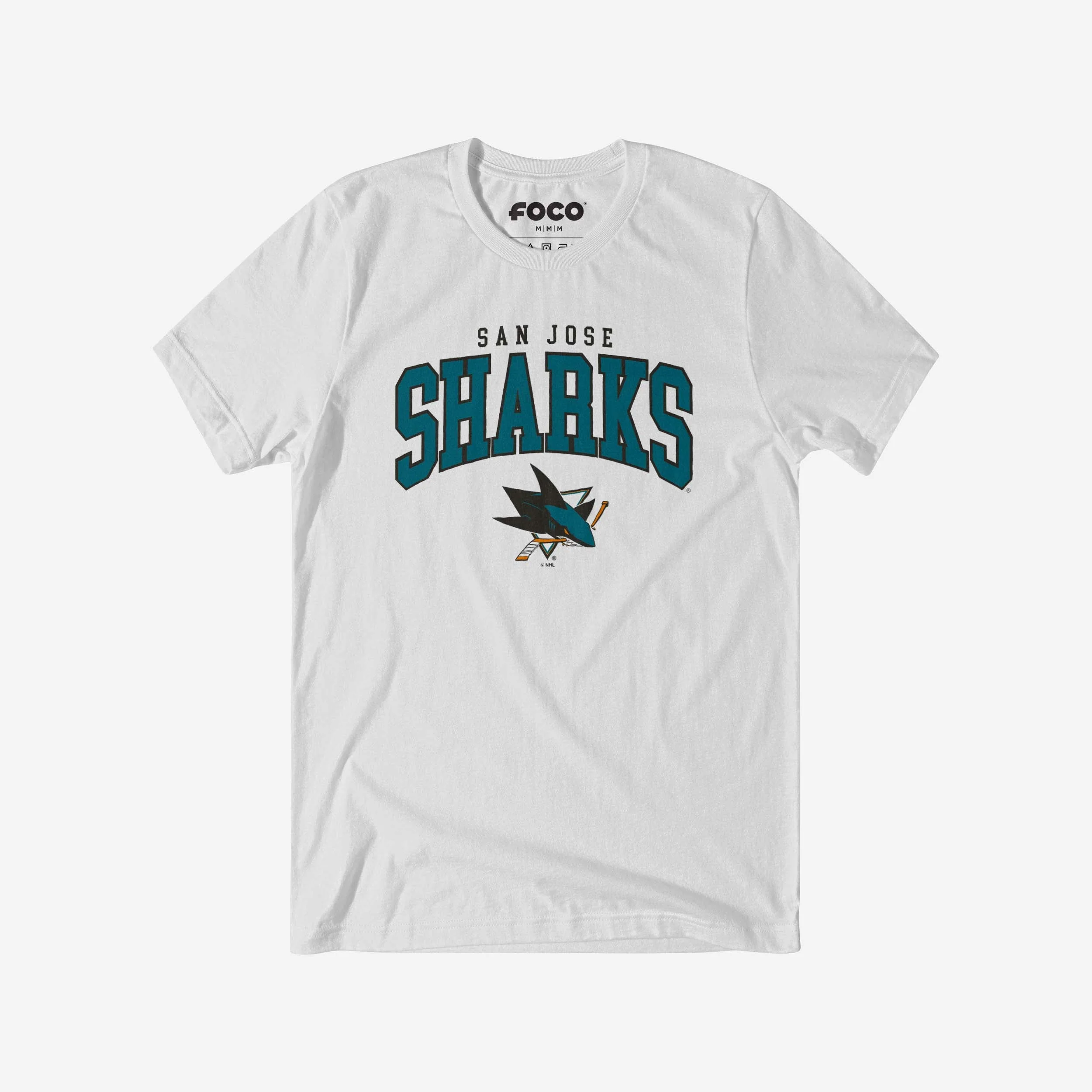 San Jose Sharks Classic Logo T-Shirt - Image 4