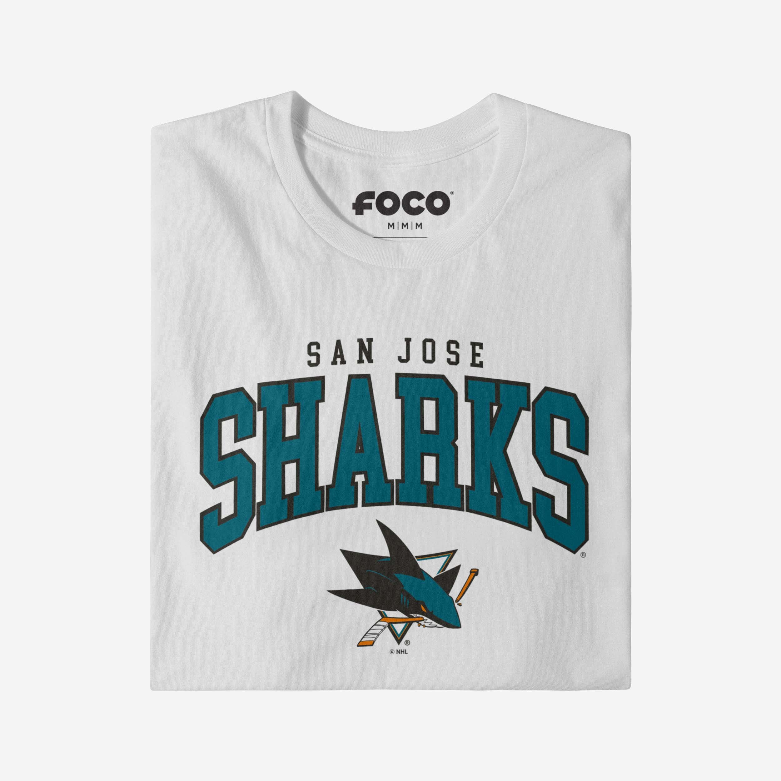 San Jose Sharks Classic Logo T-Shirt - Image 6