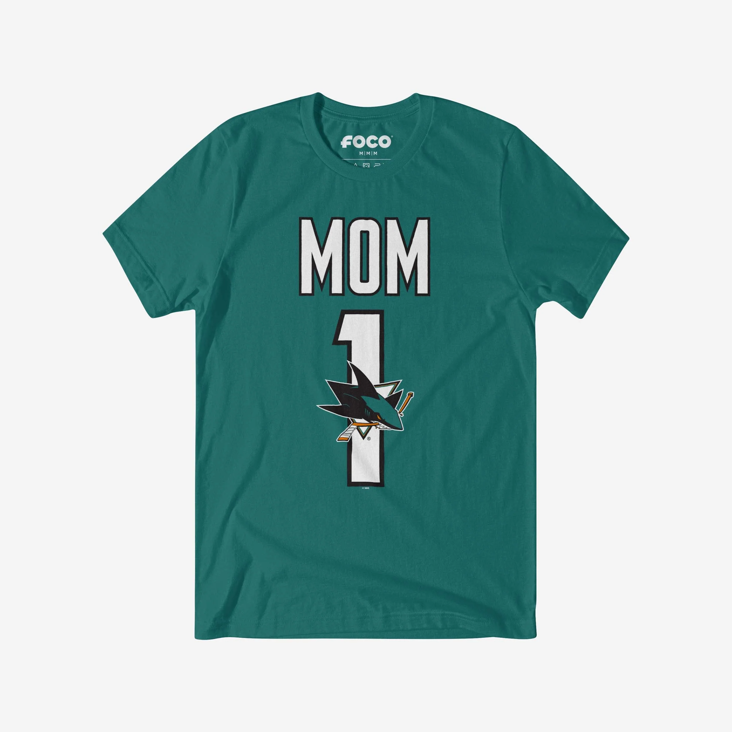 San Jose Sharks Number 1 Mom T-Shirt