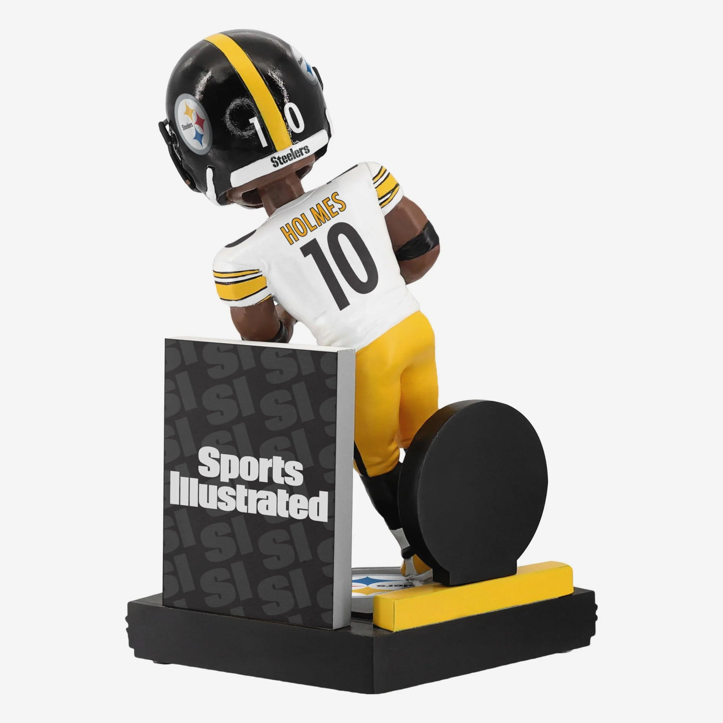 Santonio Holmes Pittsburgh Steelers Six For Sixth Super Bowl XLIII Sports Illustrated Cover Bobblehead - Image 6