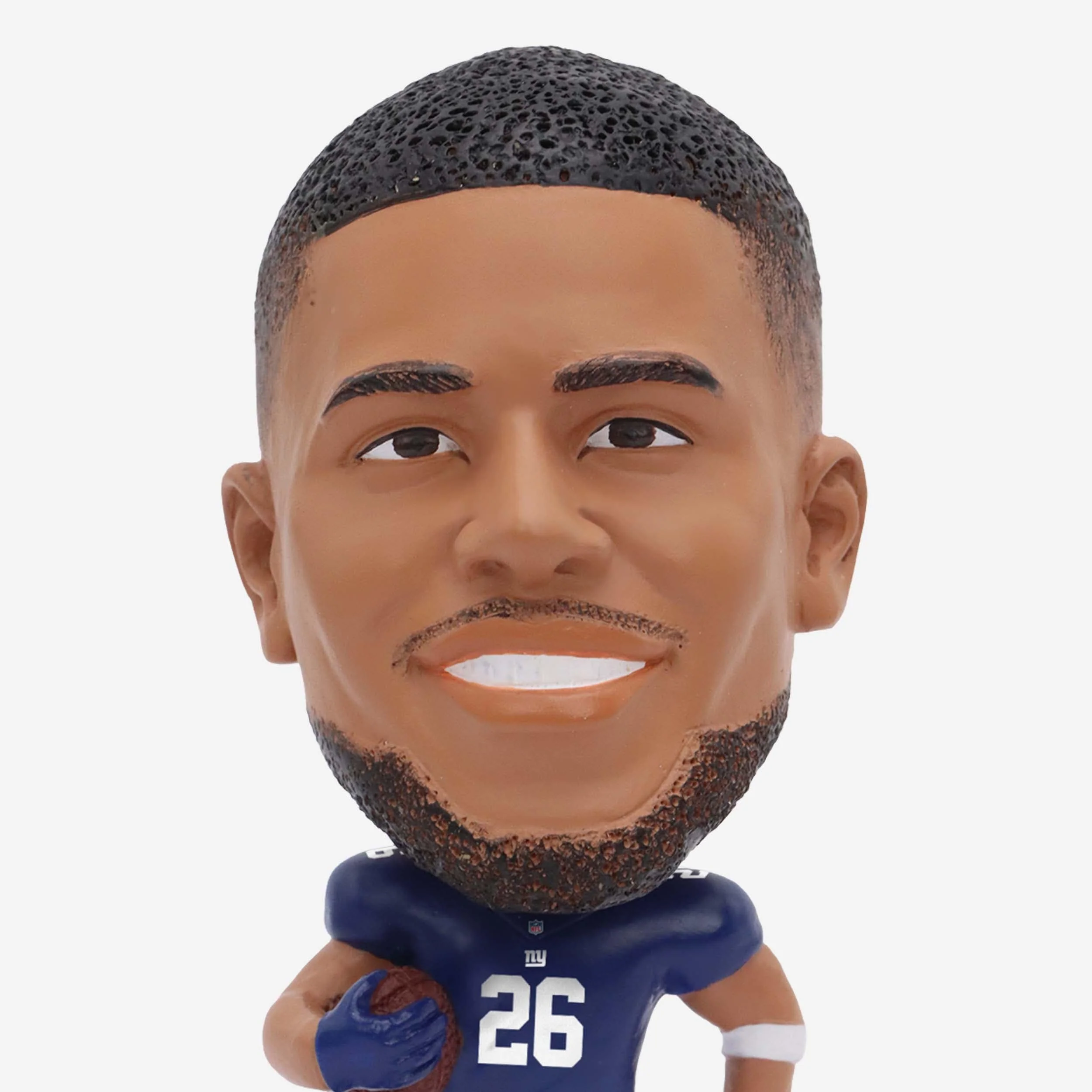 Saquon Barkley New York Giants Field Stripe Mini Bighead Bobblehead - Image 2