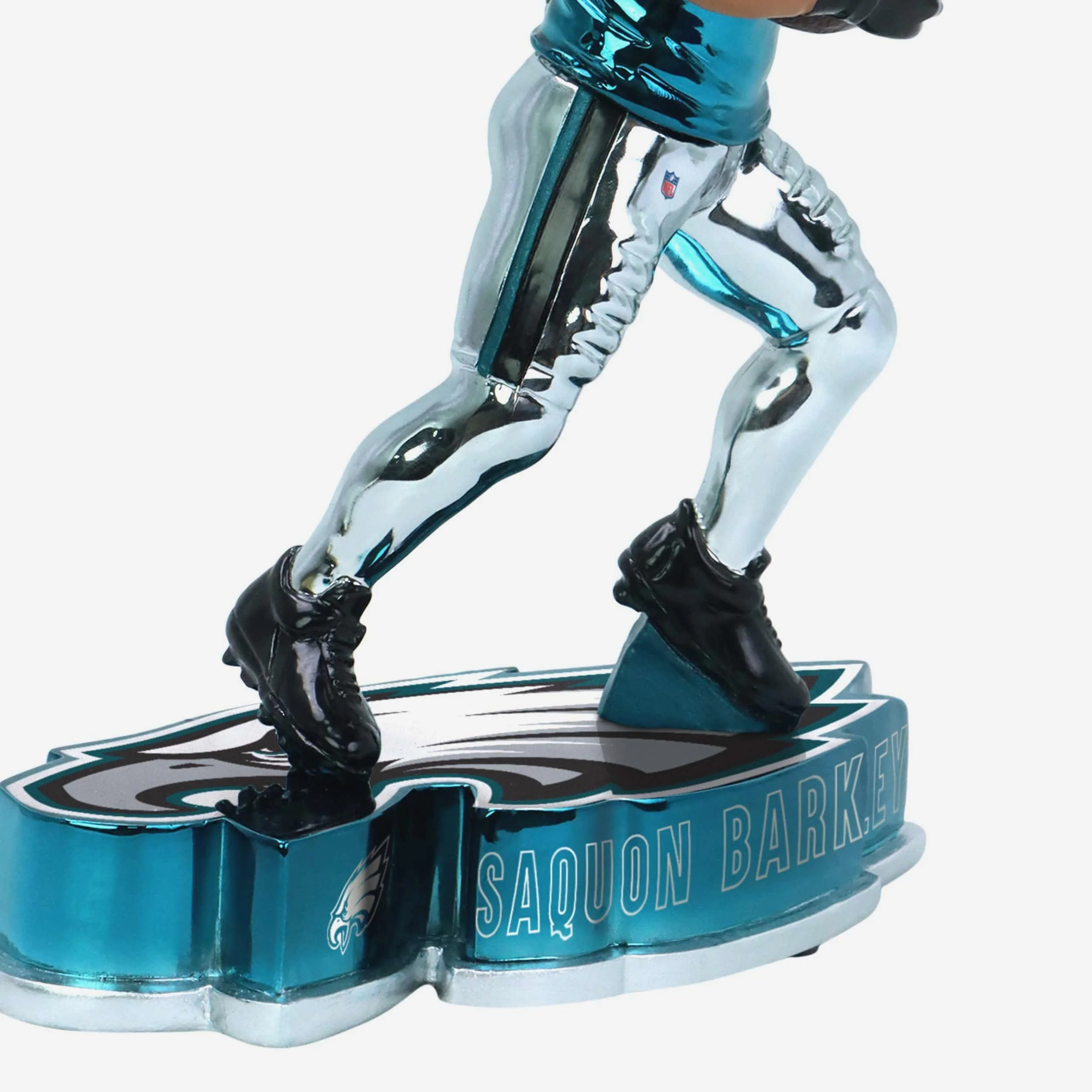 Saquon Barkley Philadelphia Eagles Electroplated Edition Bobblehead - Image 3