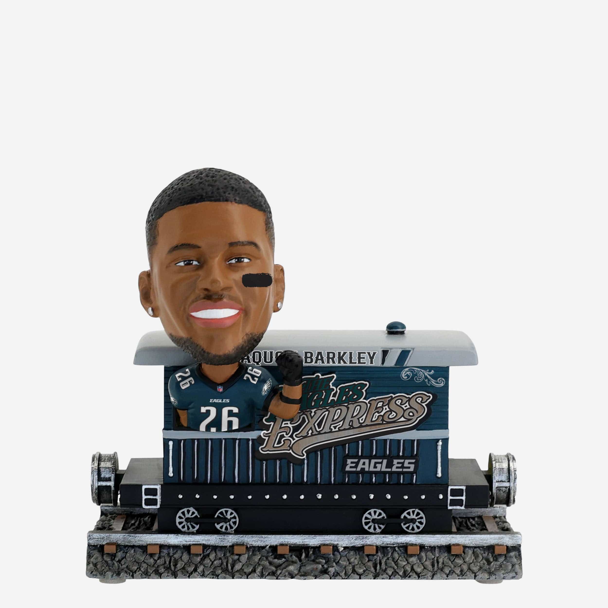 Saquon Barkley Philadelphia Eagles Express Train Bobblehead