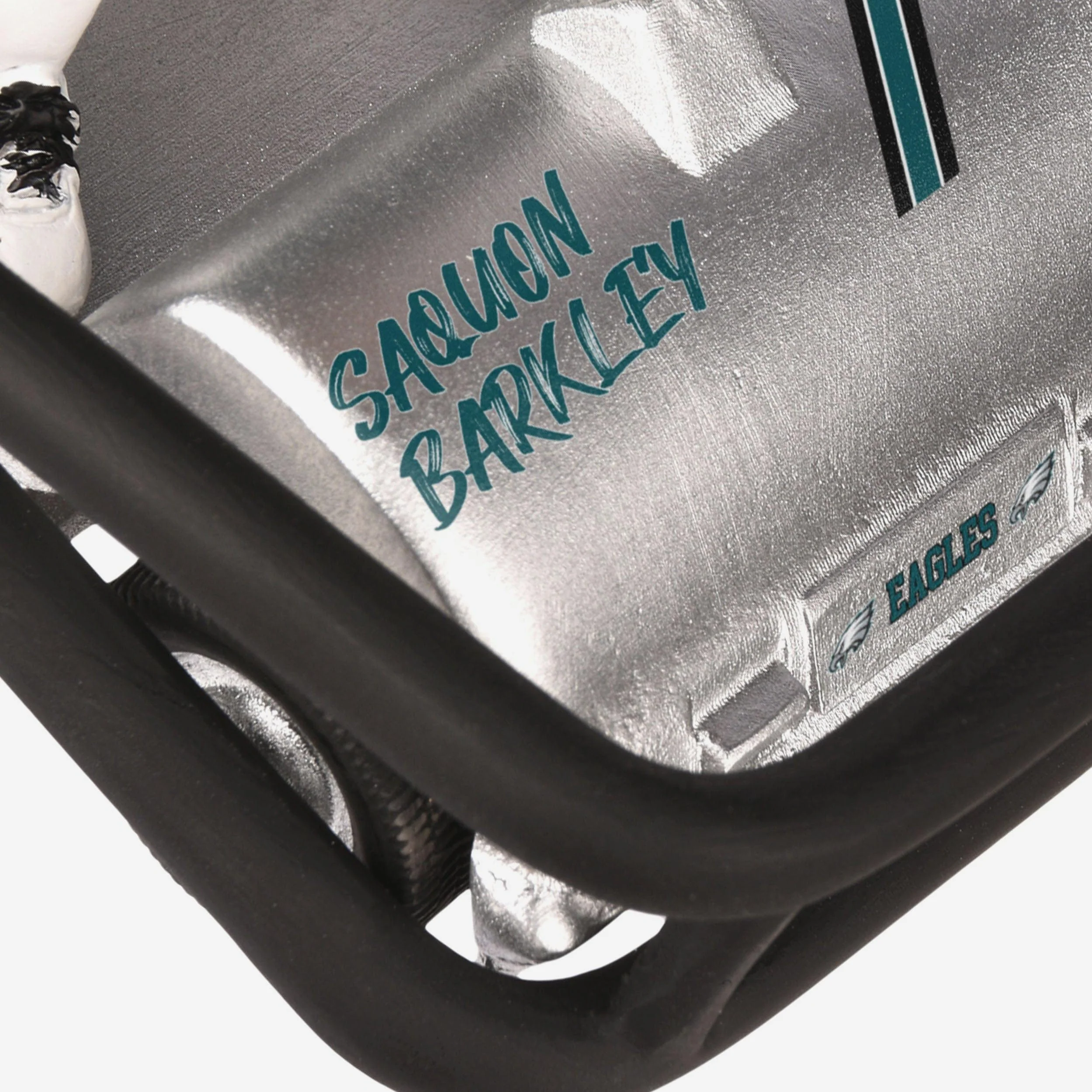 Saquon Barkley Philadelphia Eagles Helmet Cart Bobblehead - Image 3