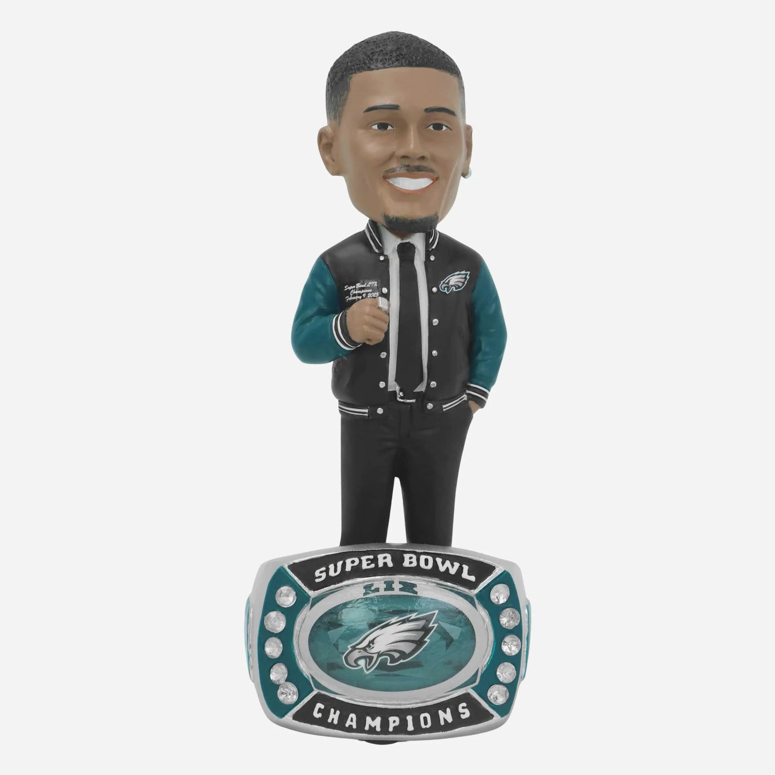 Saquon Barkley Philadelphia Eagles Ring Ceremony Ring Base Bobblehead