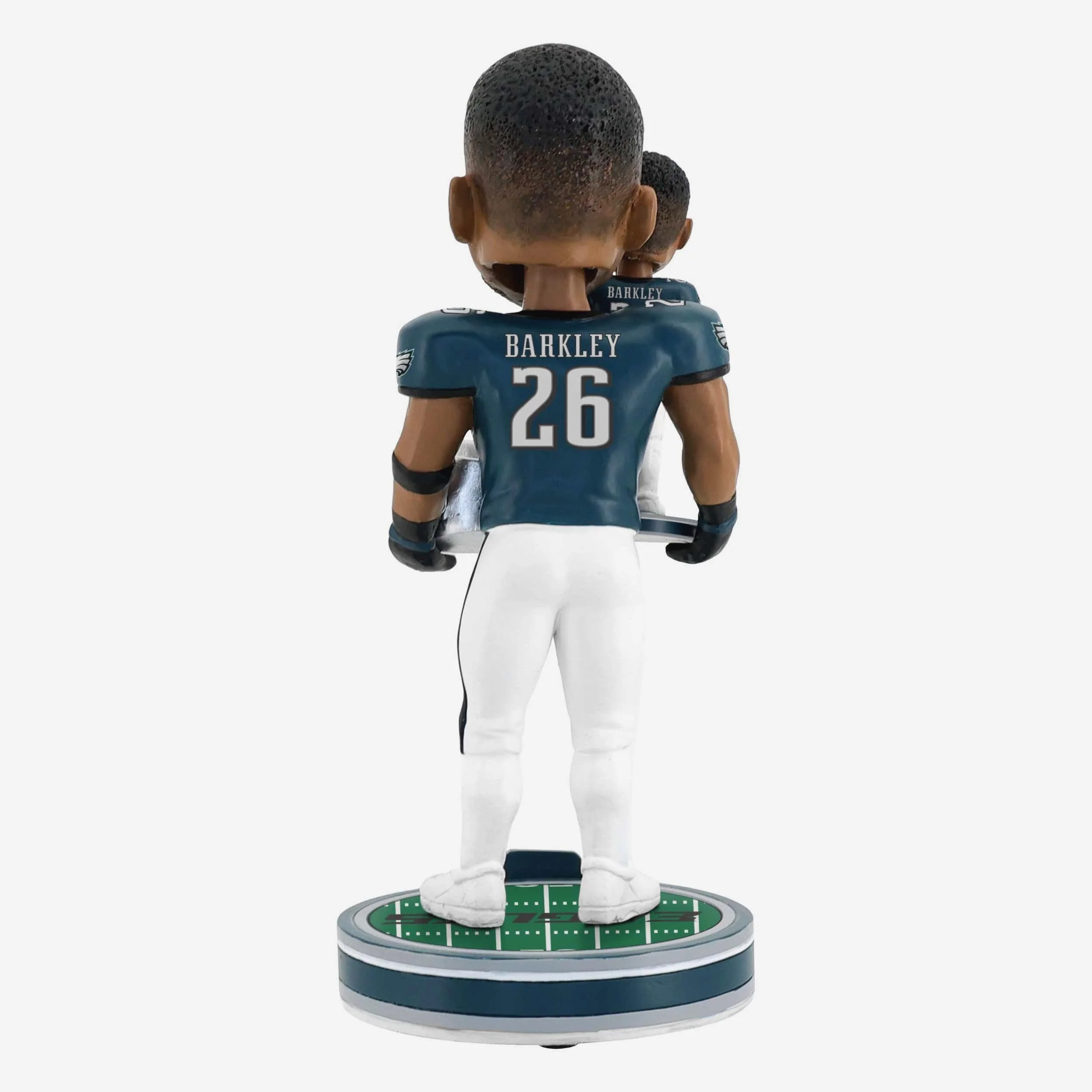 Saquon Barkley Philadelphia Eagles Super Bowl LIX Champions Bobble Dubblz Bobblehead - Image 7