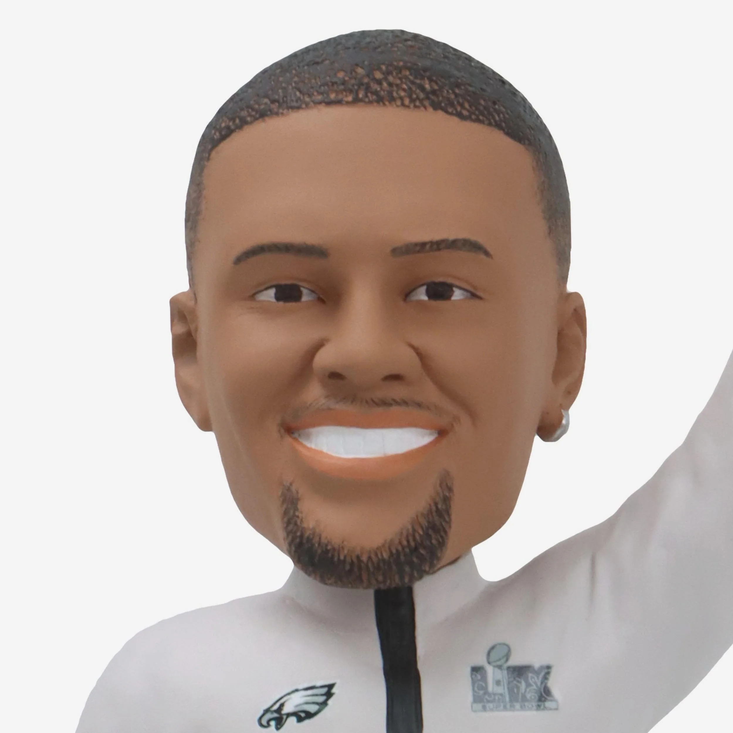 Saquon Barkley Philadelphia Eagles Super Bowl LIX Outfit Bobblehead - Image 2