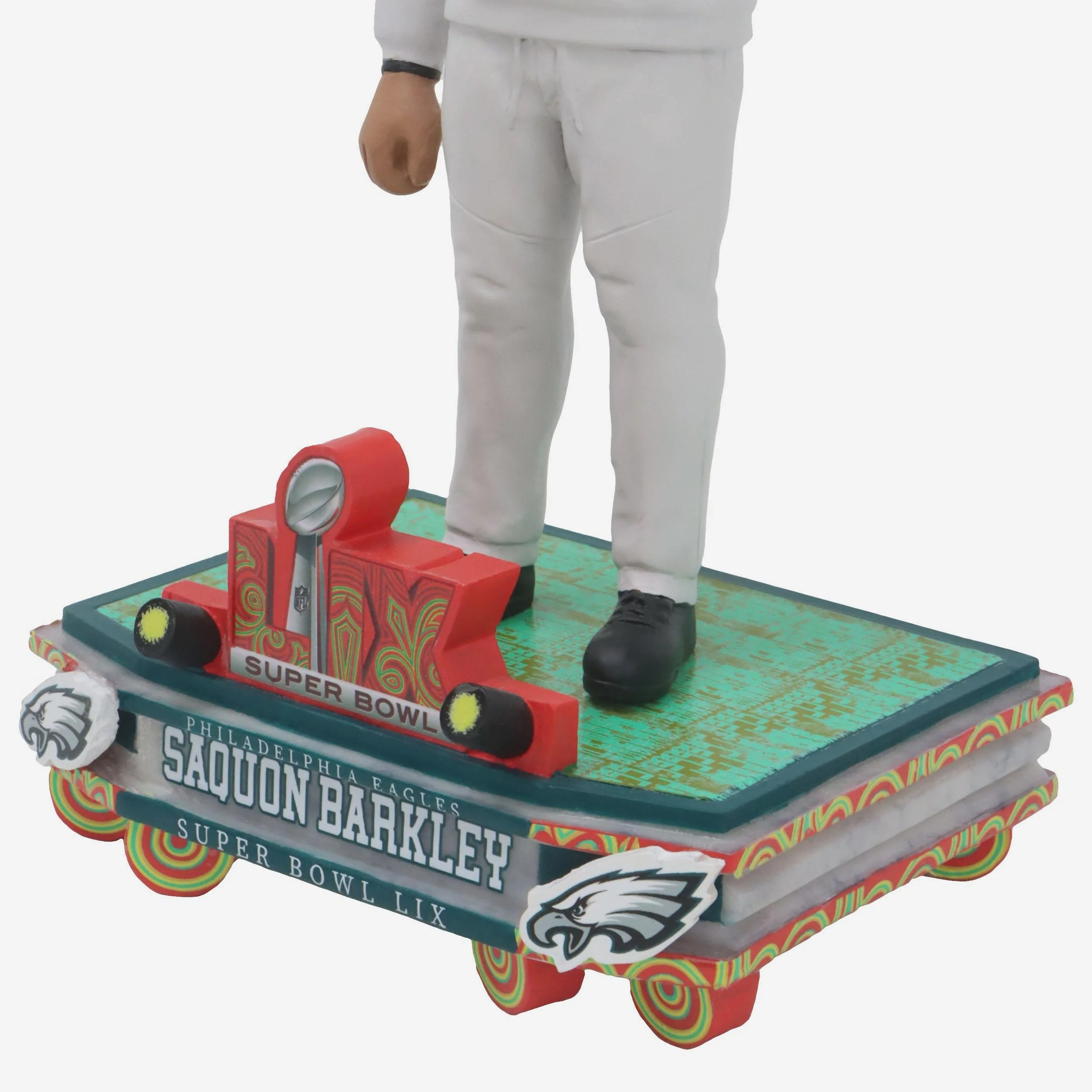 Saquon Barkley Philadelphia Eagles Super Bowl LIX Outfit Bobblehead - Image 3