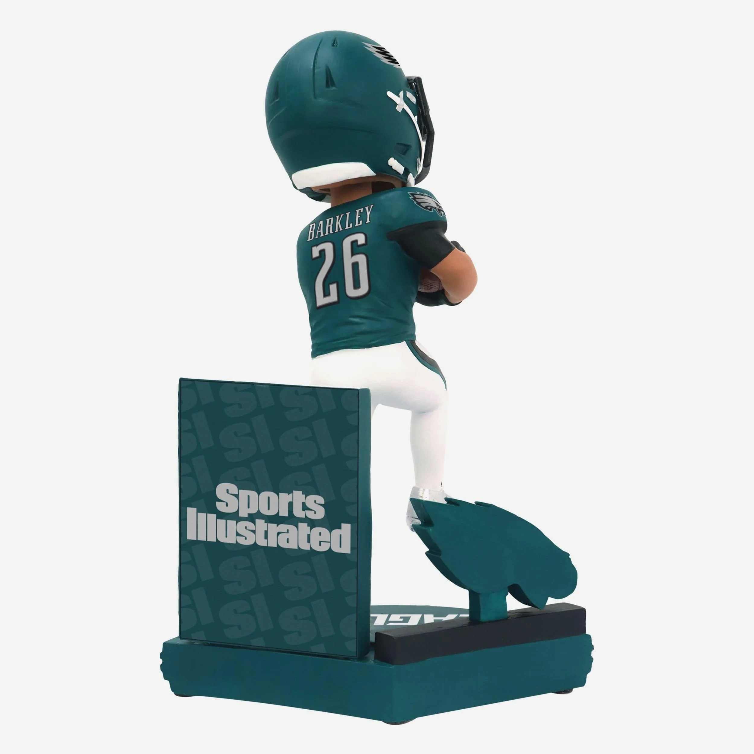 Saquon Barkley Philadelphia Eagles Taking Flight Super Bowl LIX Champions Sports Illustrated Cover Bobblehead - Image 6