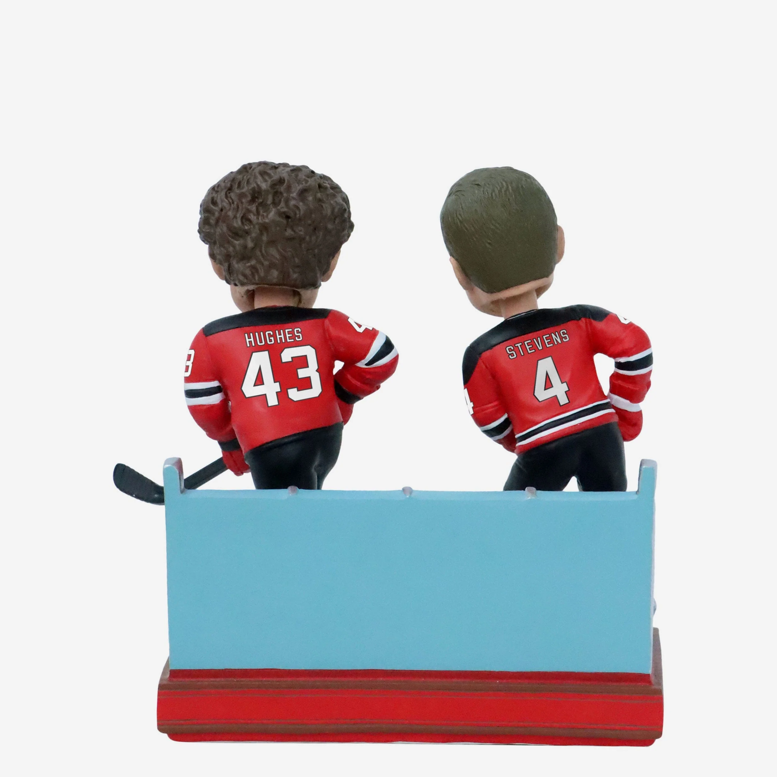 Scott Stevens & Luke Hughes New Jersey Devils Then and Now Bobblehead - Image 6