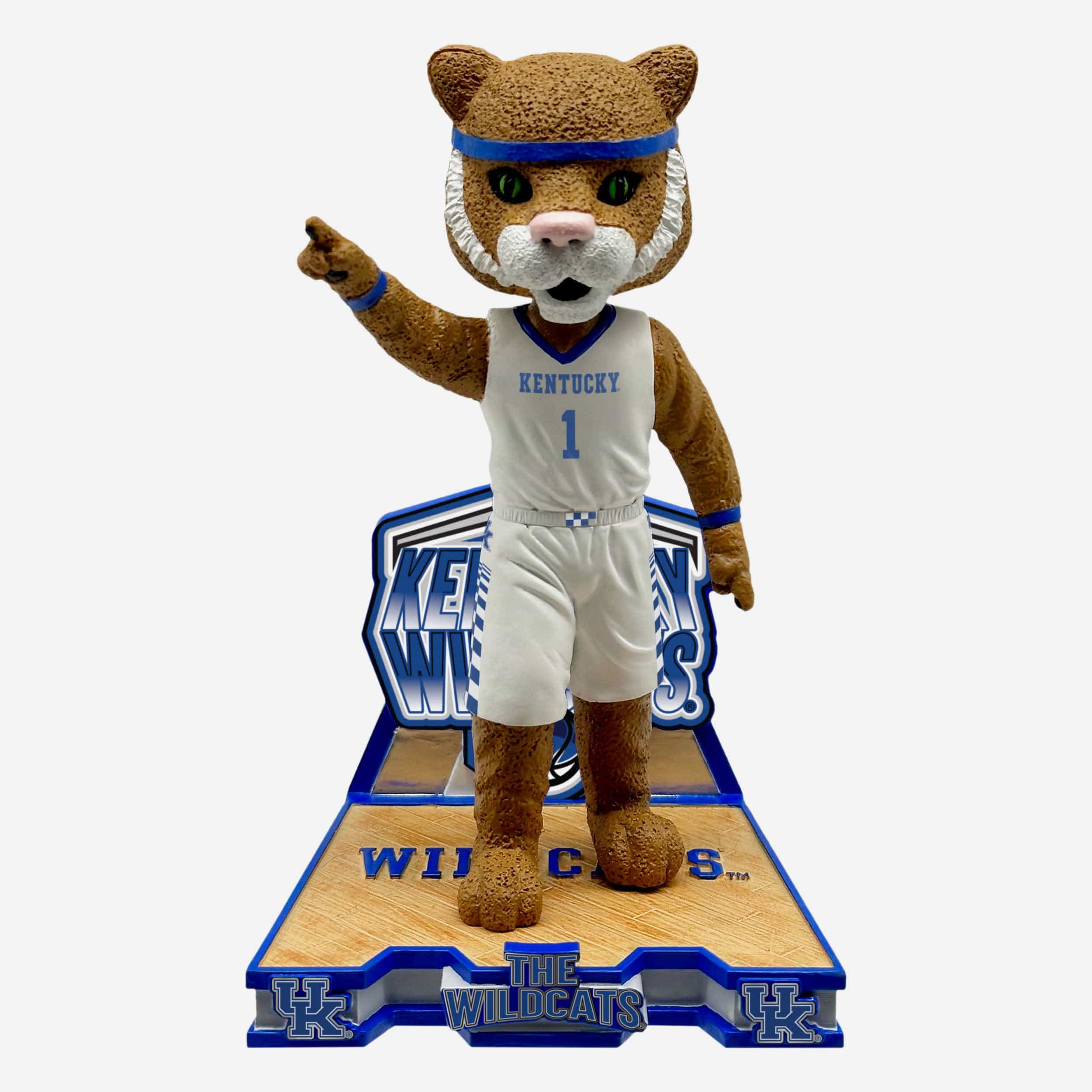 Scratch Kentucky Wildcats Basketball Mascot Bobblehead