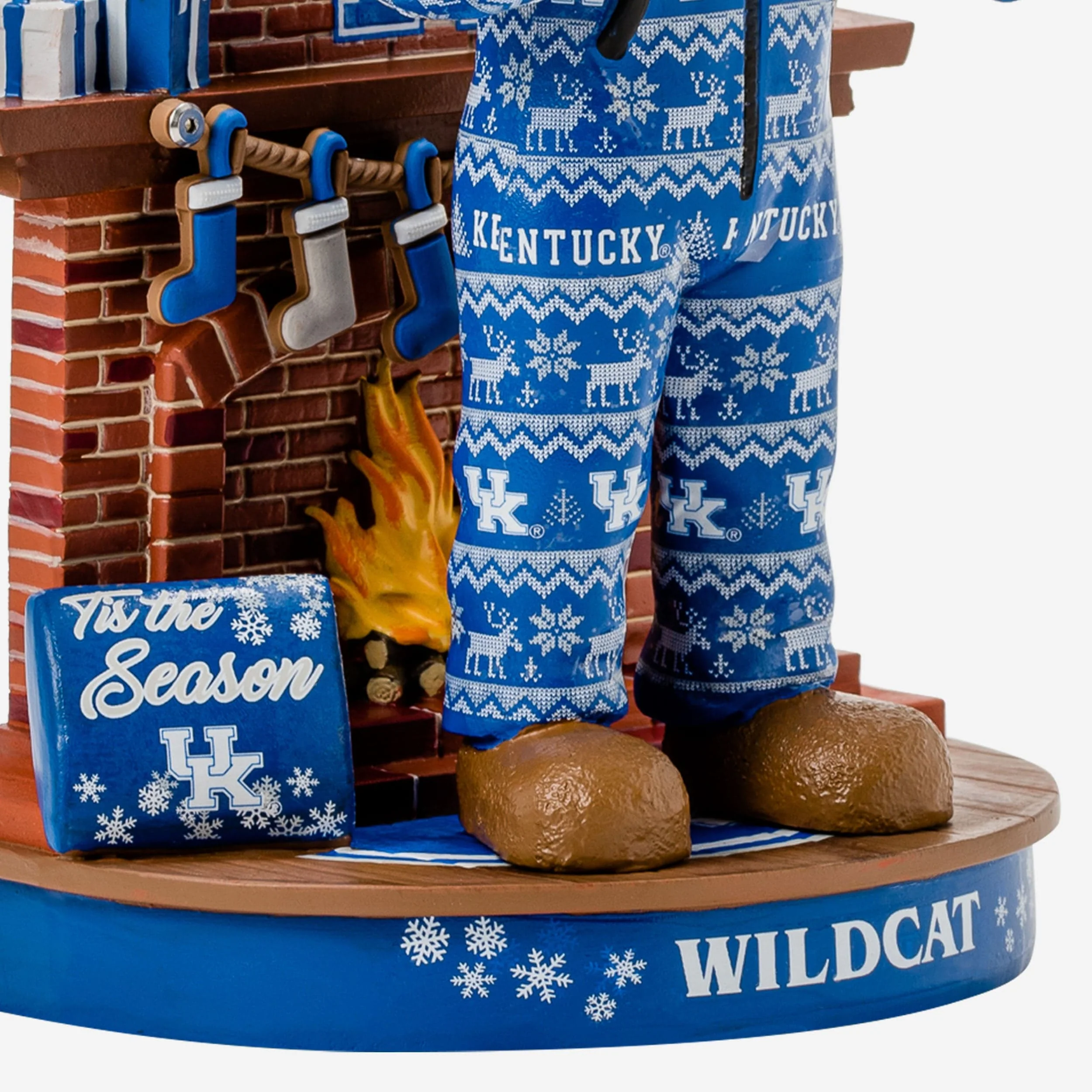 Scratch Kentucky Wildcats Holiday Mascot Bobblehead - Image 3