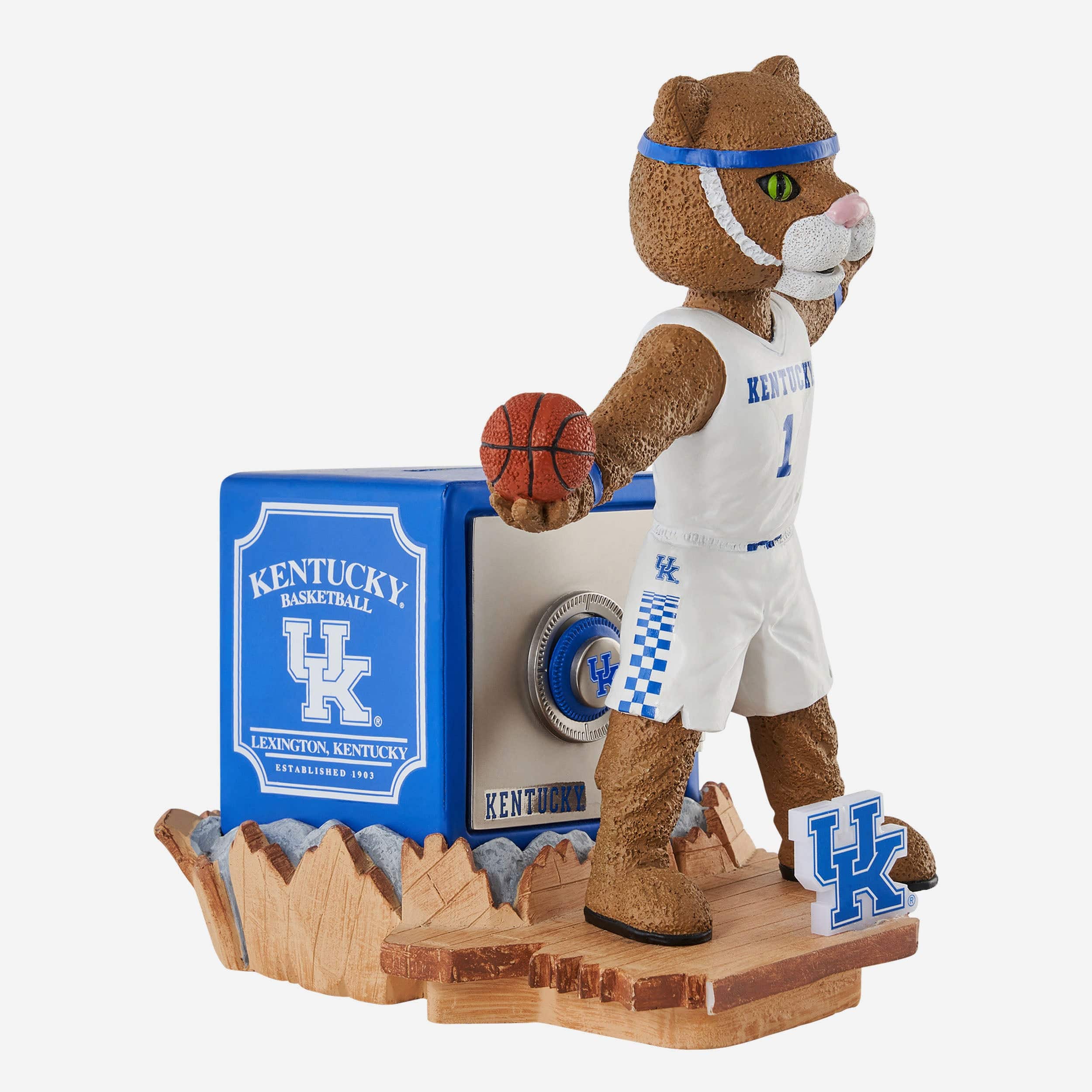 Scratch Kentucky Wildcats Mascot Bank Bobblehead - Image 5