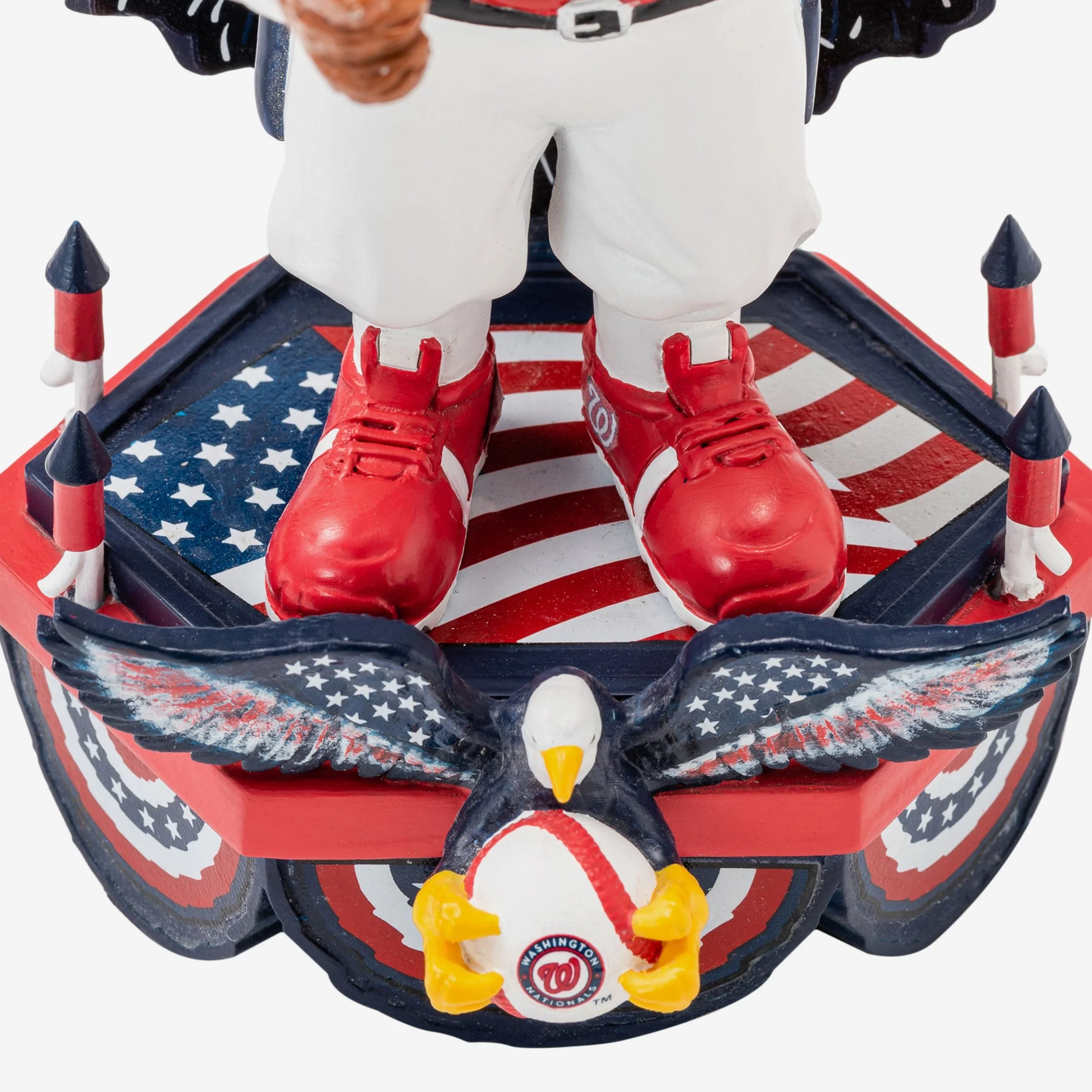 Screech Washington Nationals Americana Mascot Bobblehead - Image 3
