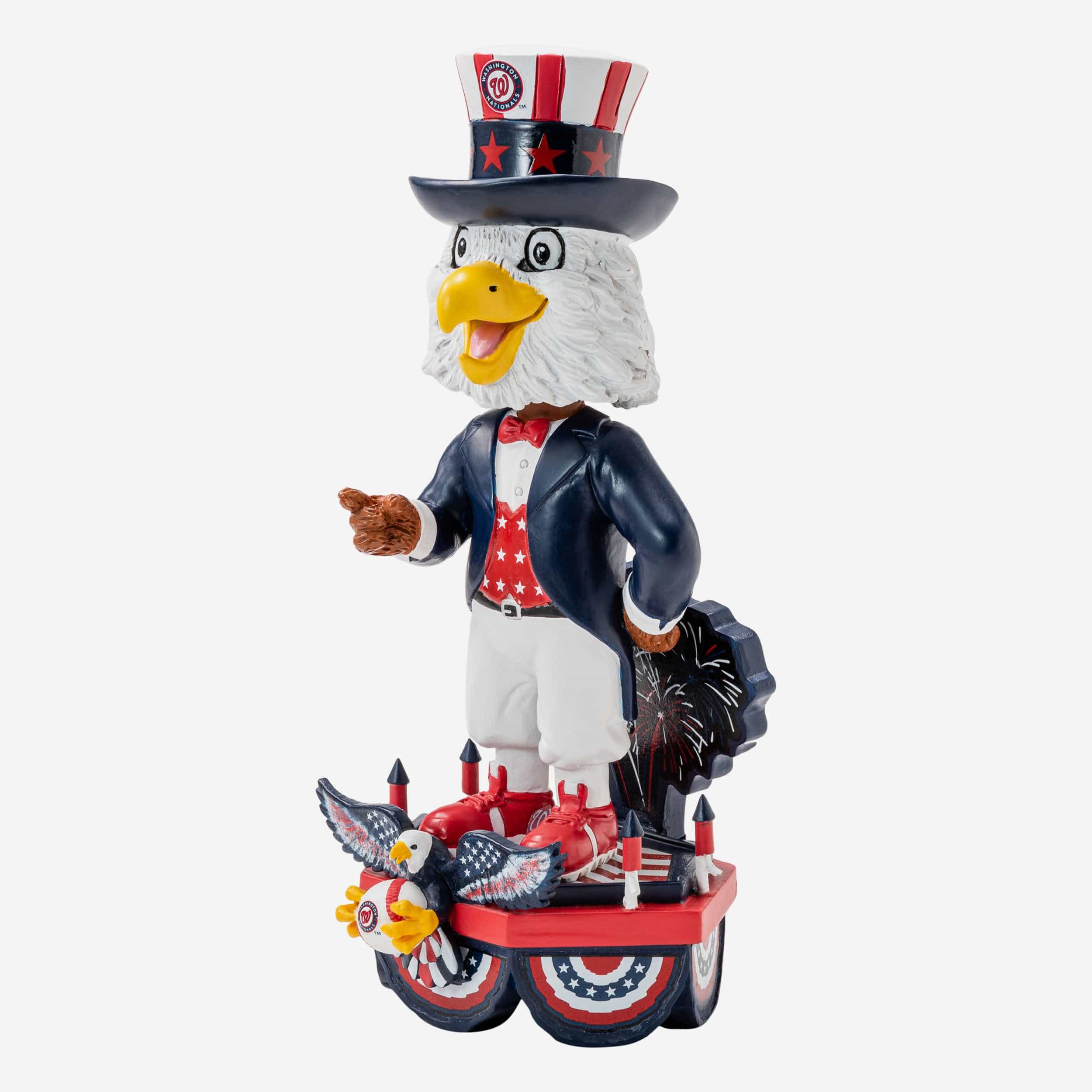 Screech Washington Nationals Americana Mascot Bobblehead - Image 4