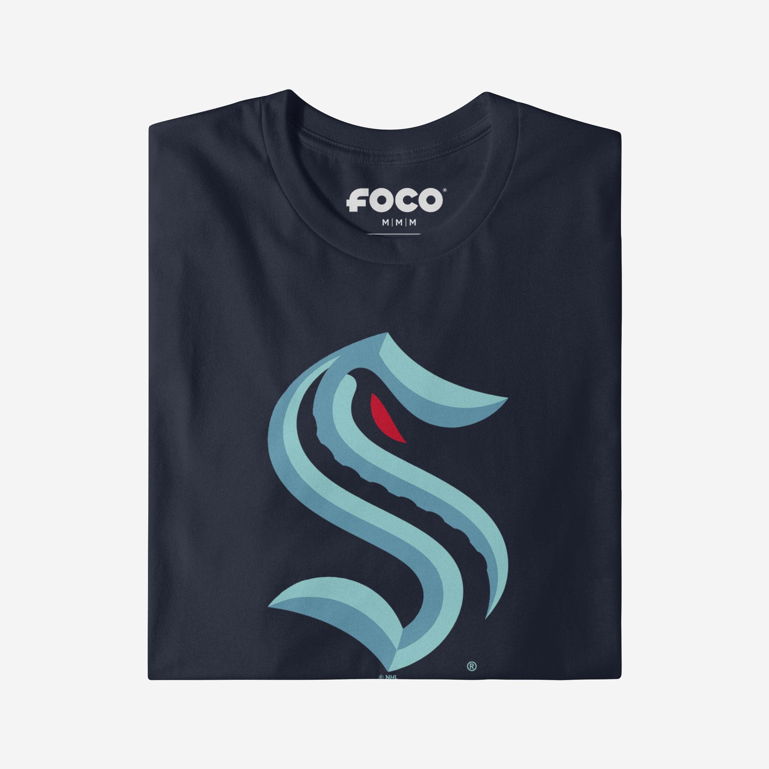 Seattle Kraken Primary Logo T-Shirt - Image 3