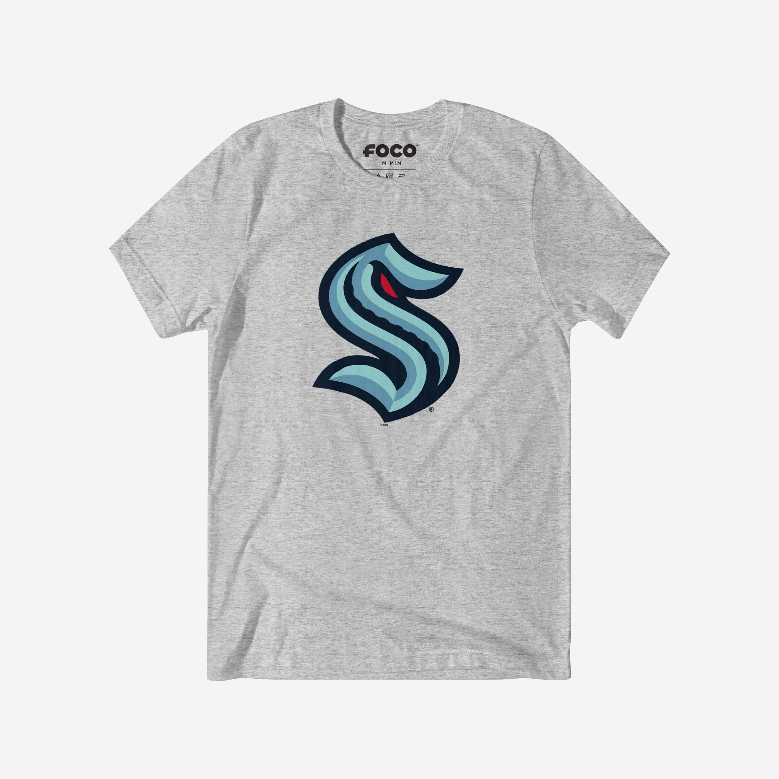Seattle Kraken Primary Logo T-Shirt - Image 4