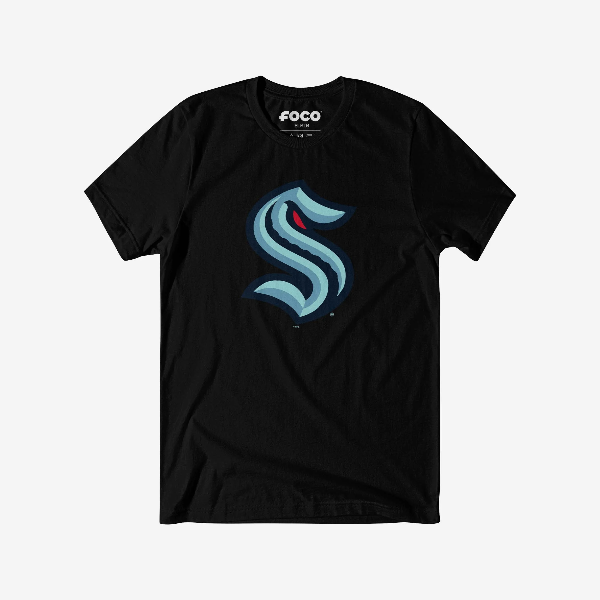 Seattle Kraken Primary Logo T-Shirt - Image 7