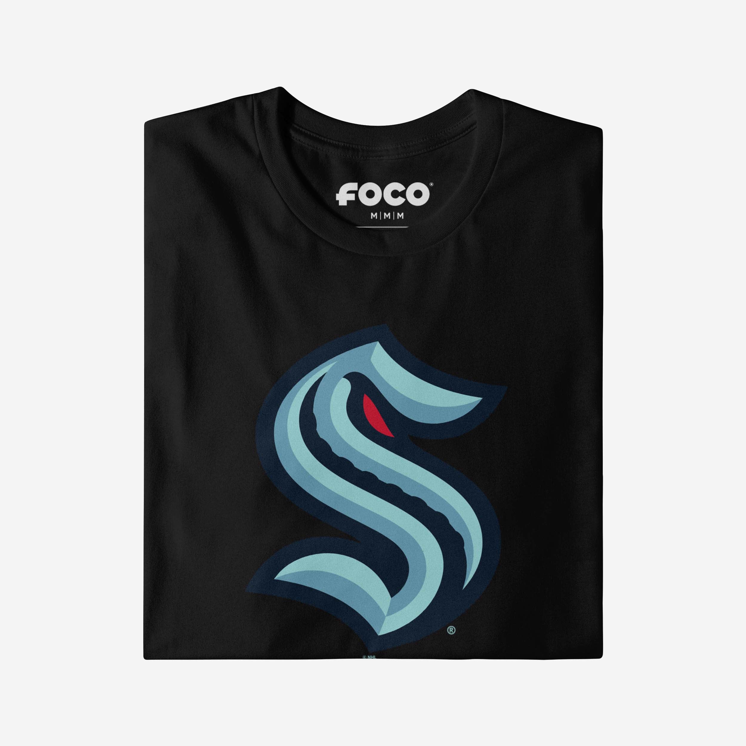 Seattle Kraken Primary Logo T-Shirt - Image 9