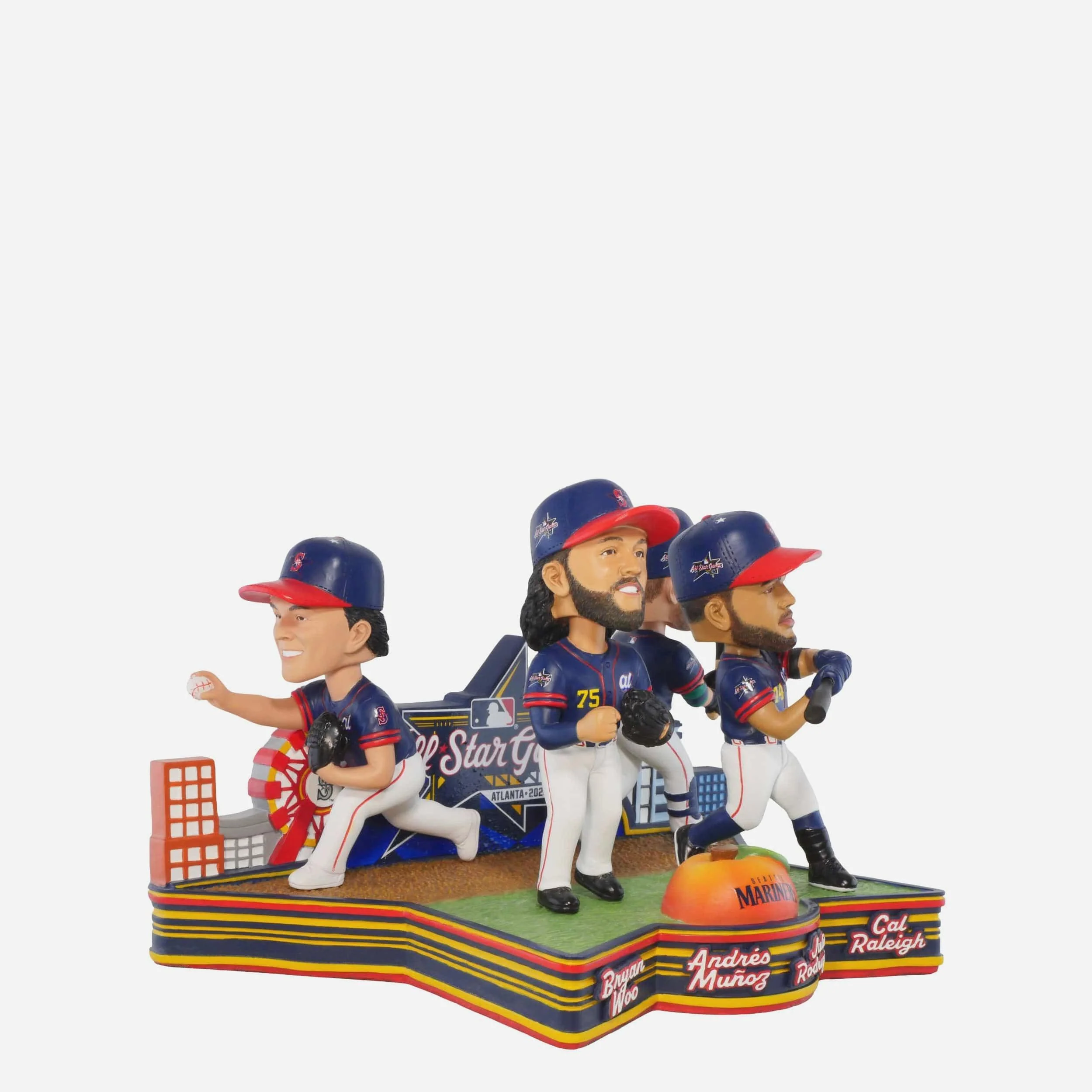 Seattle Mariners 2025 MLB All-Star Mini Bobblehead Scene - Image 5