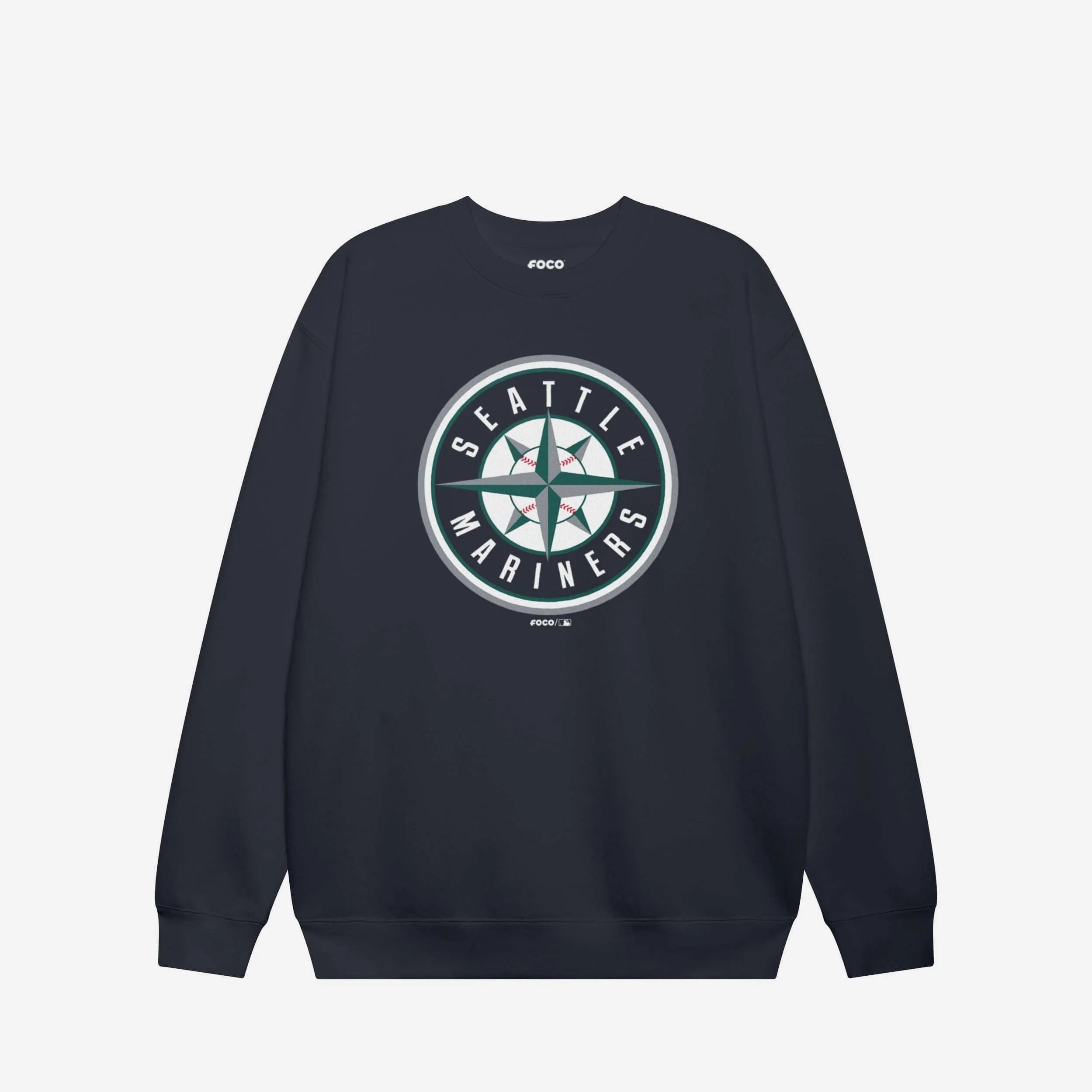 Seattle Mariners Alternate Logo Crew Neck Sweatshirt