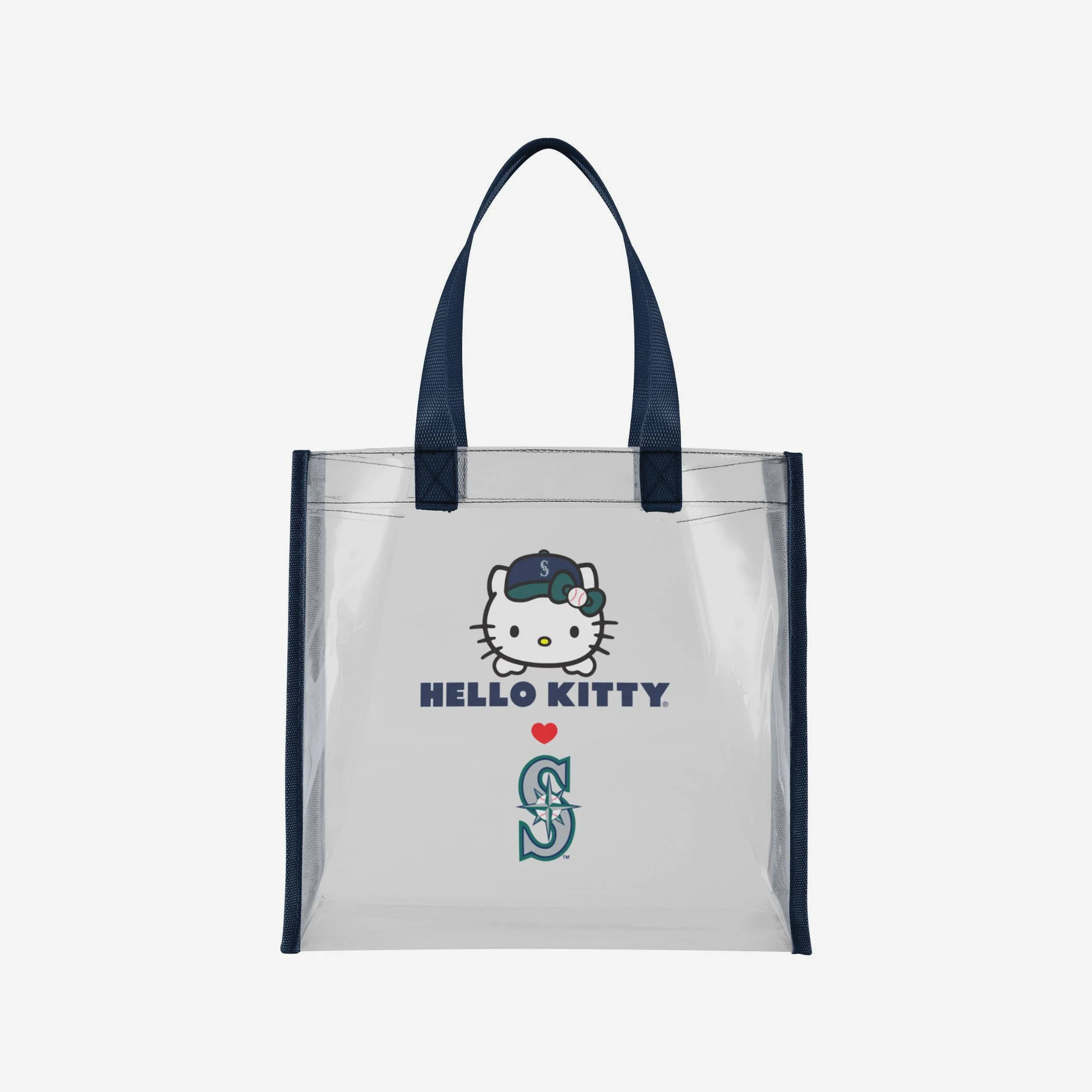 Seattle Mariners Hello Kitty® Clear Tote Bag