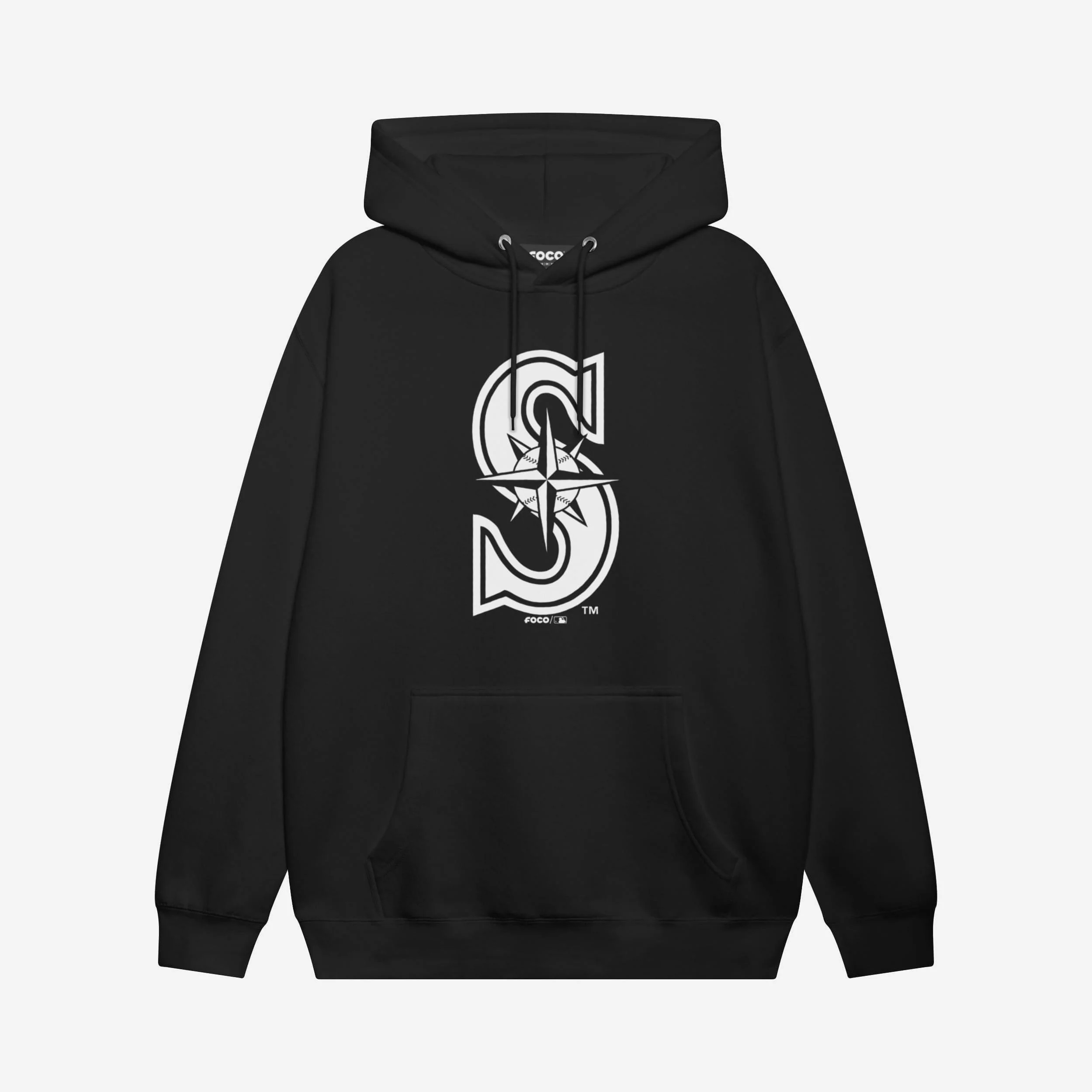 Seattle Mariners White Logo Hoodie