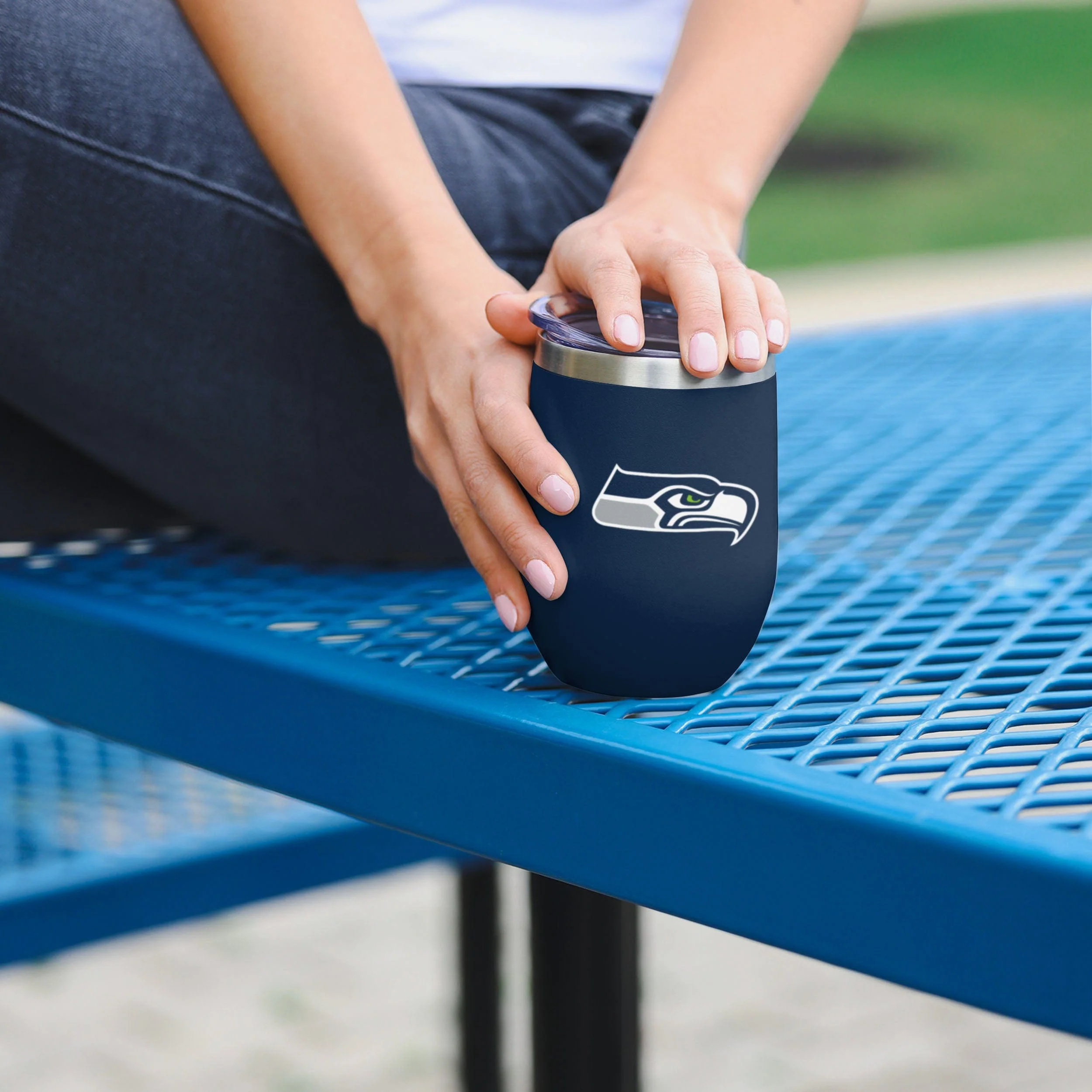 Seattle Seahawks 12 oz Mini Tumbler - Image 4