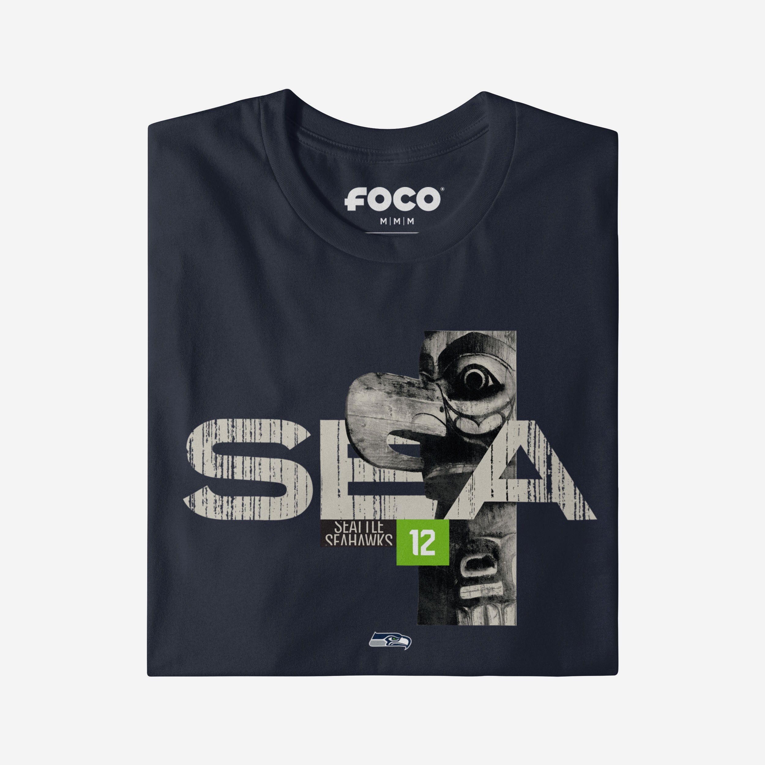 Seattle Seahawks 2025 NFL Draft Cluster T-Shirt - Image 3