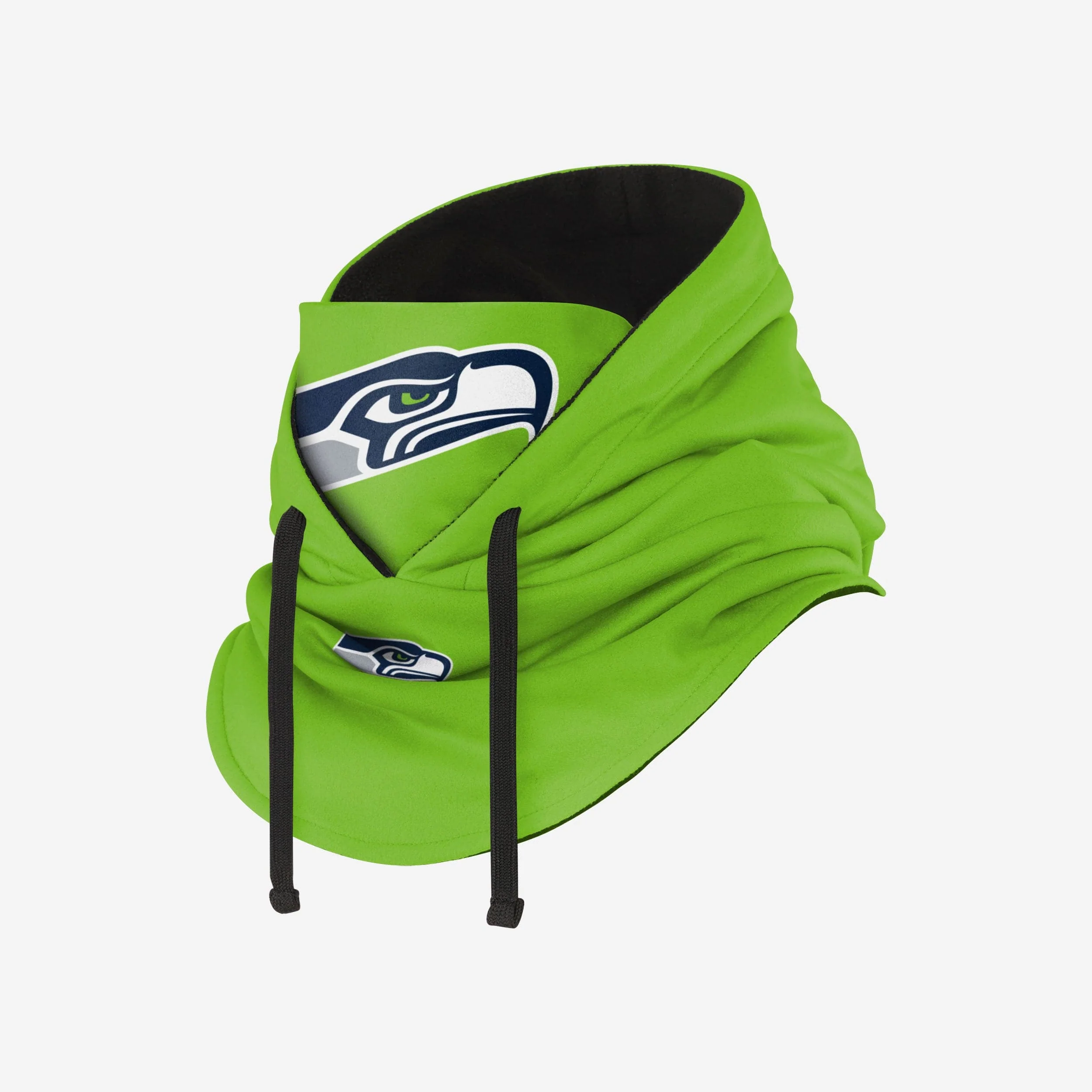 Seattle Seahawks Alternate Team Color Drawstring Hooded Gaiter - Image 2