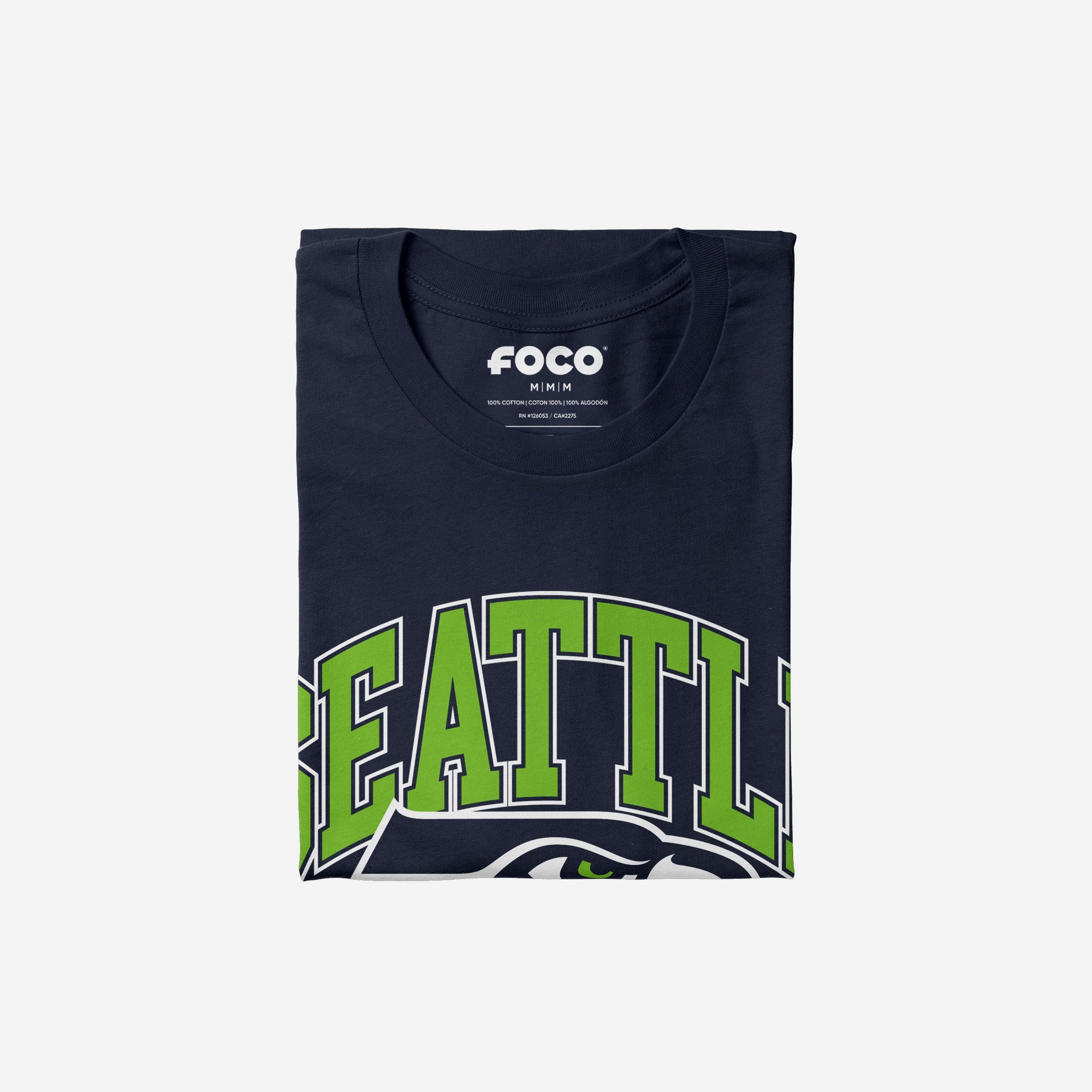 Seattle Seahawks Arched Wordmark T-Shirt - Image 4