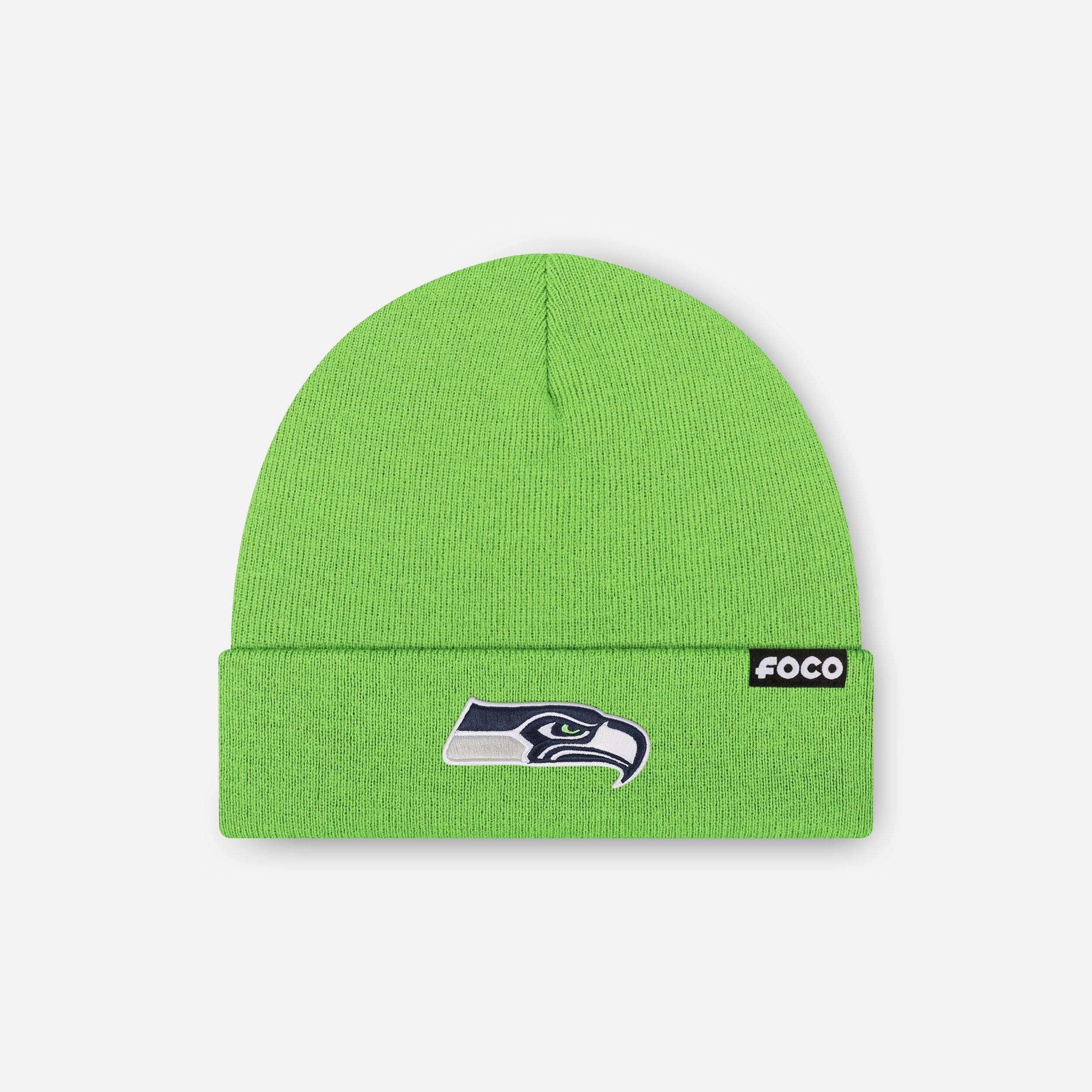 Seattle Seahawks Basic Primary Logo Beanie - Image 3