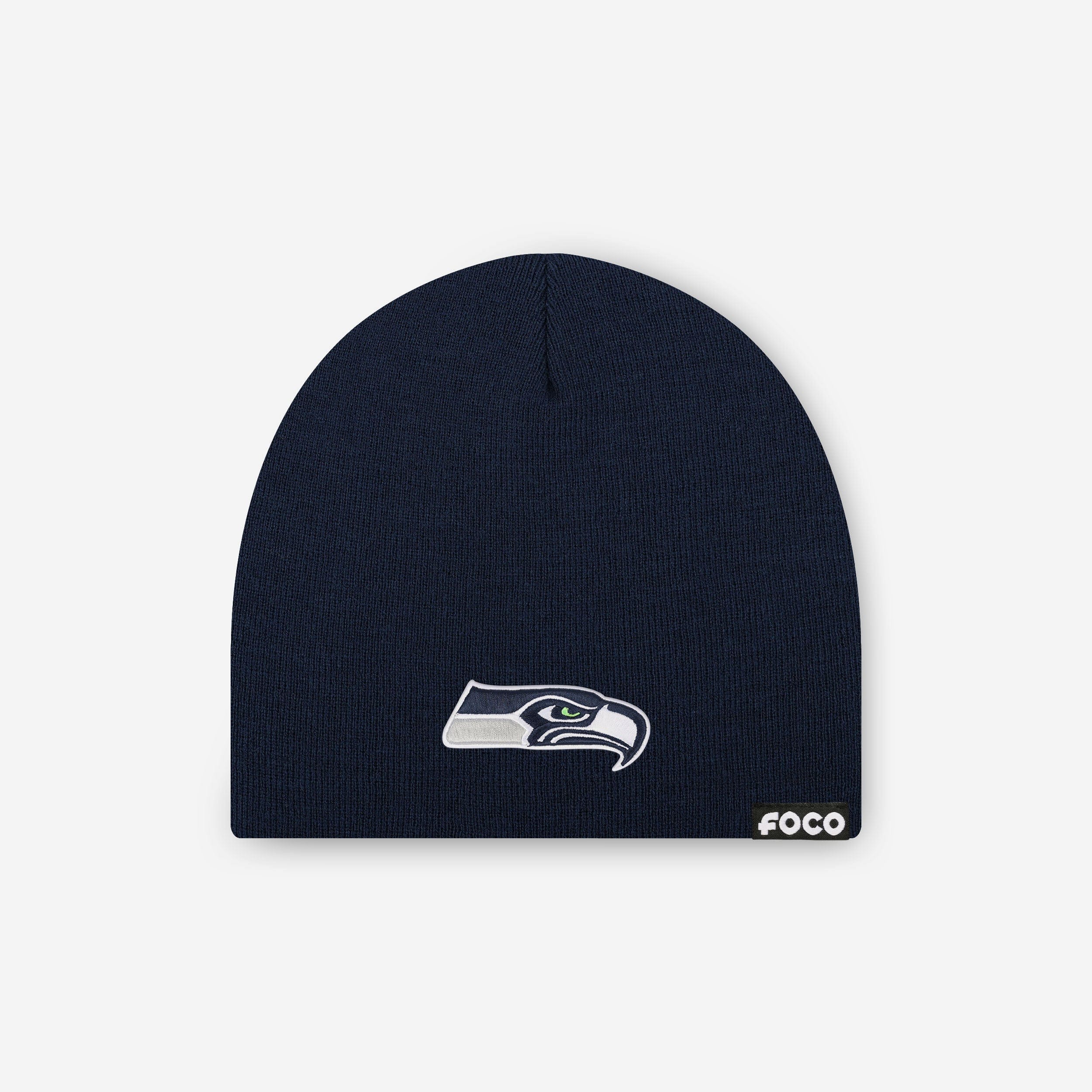 Seattle Seahawks Basic Primary Logo Skull Beanie