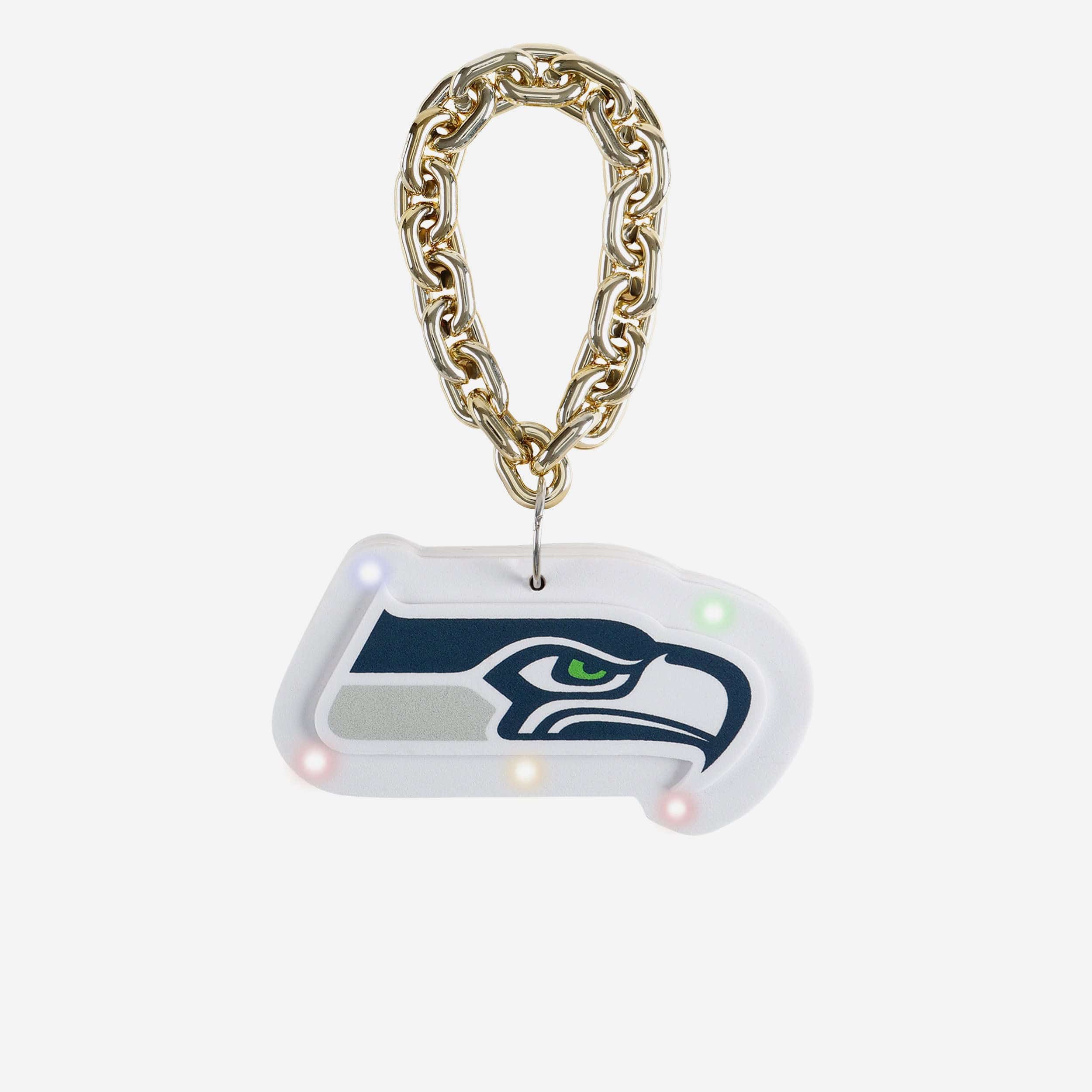 Seattle Seahawks Big Logo Light Up Chain Ornament