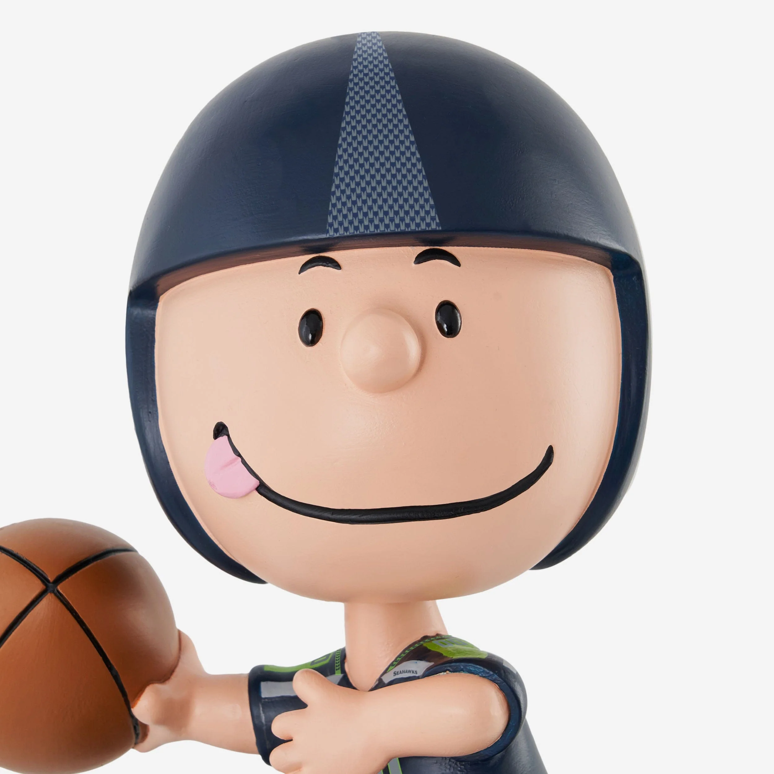 Seattle Seahawks Charlie Brown Peanuts Bighead Bobblehead - Image 2