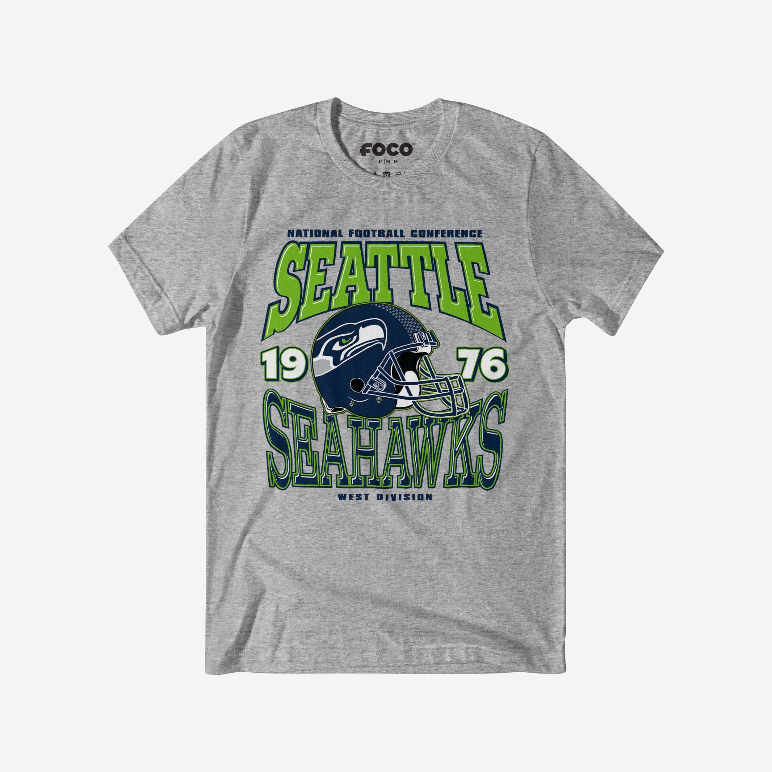 Seattle Seahawks Classic Team Helmet T-Shirt
