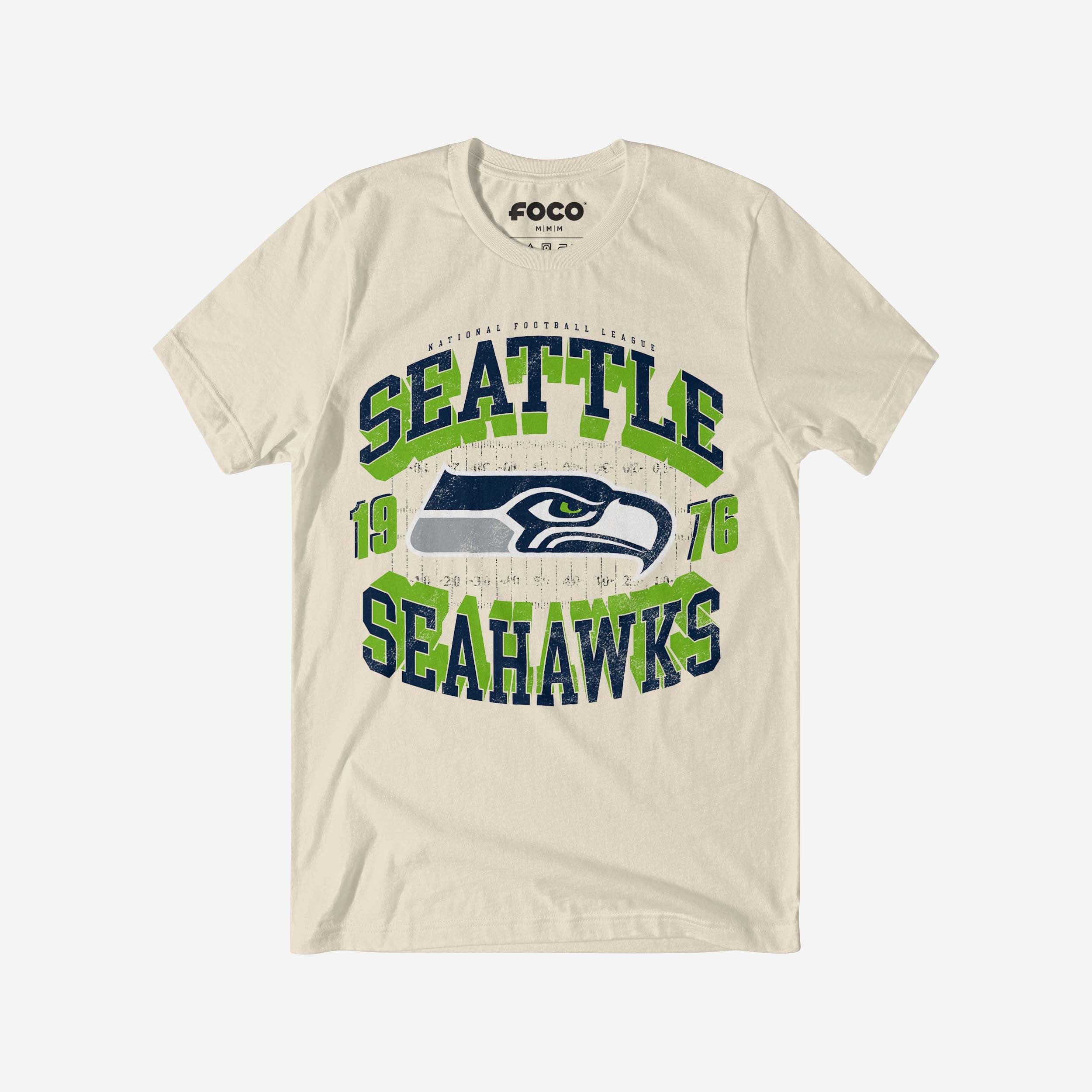 Seattle Seahawks Field Arched Wordmark T-Shirt